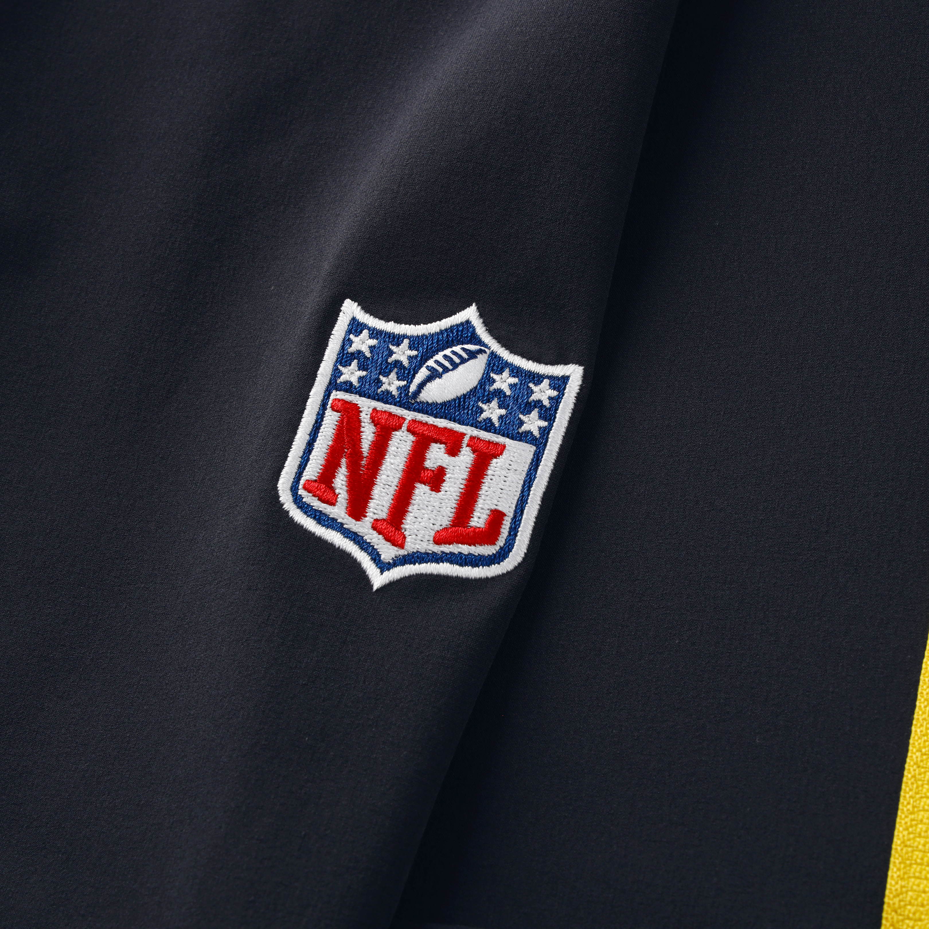 Men's Nike Dark Blue Los Angeles Rams Rivalries Collection Sideline Anorak Half-Zip Jacket