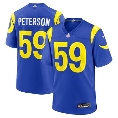 Darryl Peterson Los Angeles Rams Nike Game Jersey - Royal