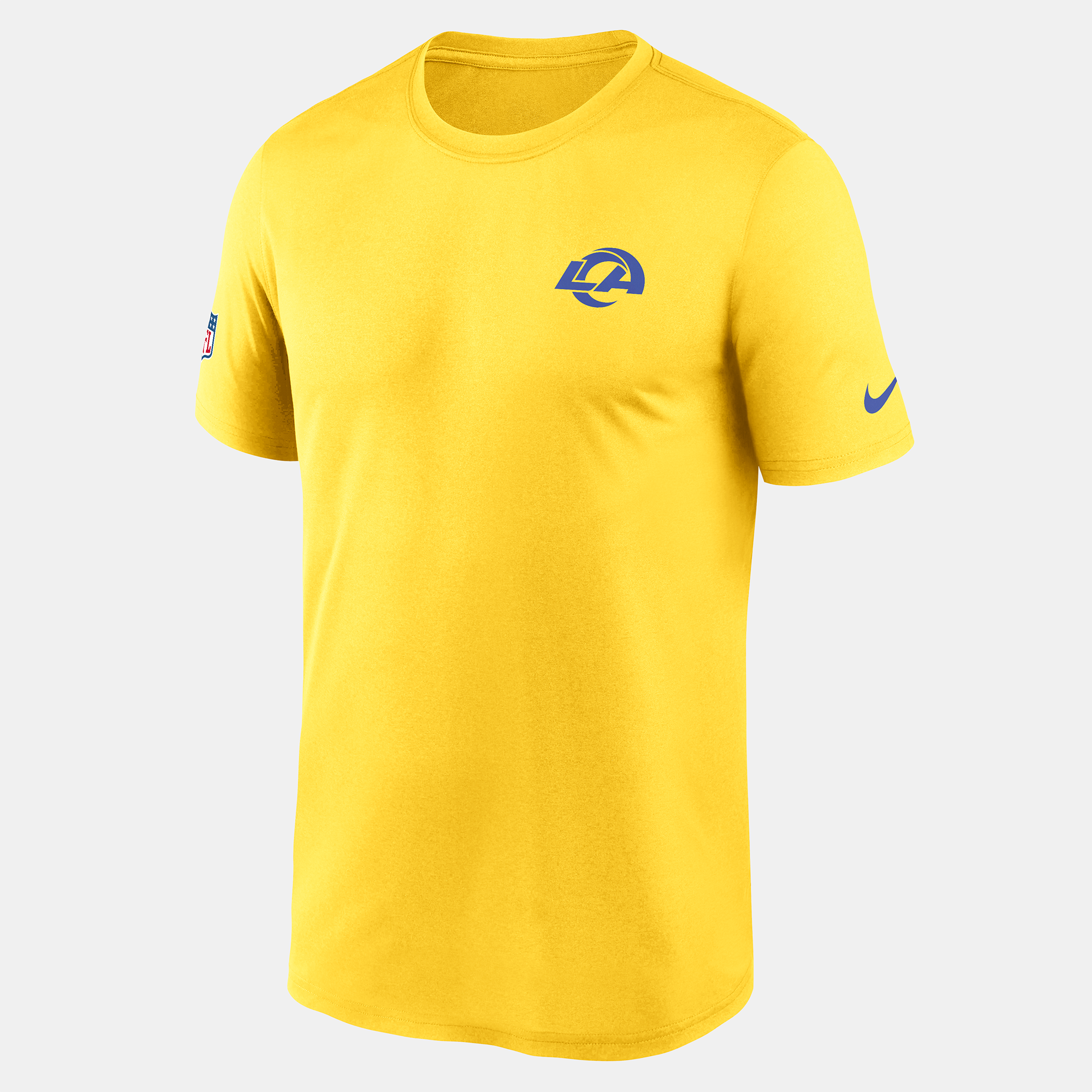 Men's Nike Gold Los Angeles Rams Classic Sol Legend Small Logo Dri-FIT T-Shirt