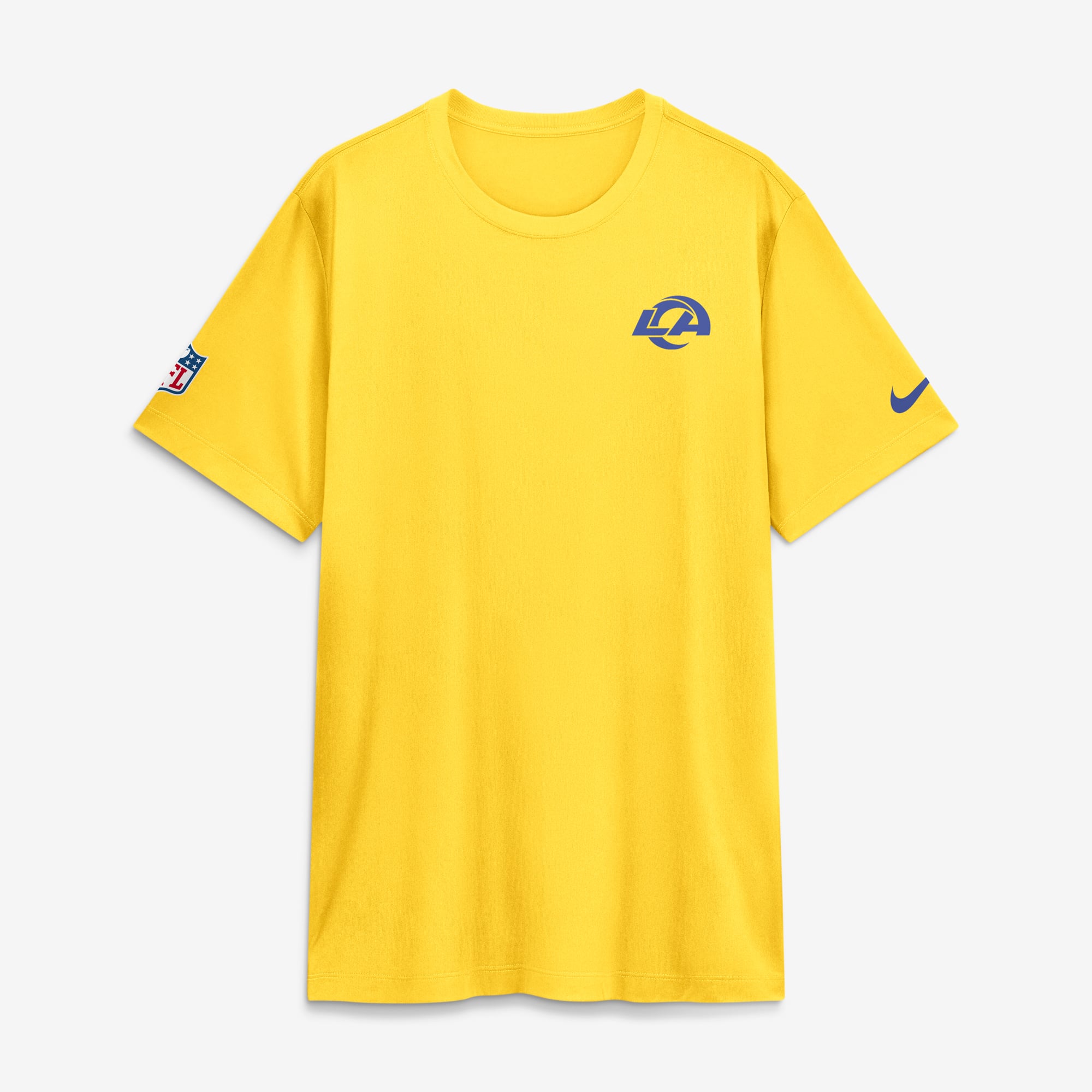 Men's Nike Gold Los Angeles Rams Classic Sol Legend Small Logo Dri-FIT T-Shirt