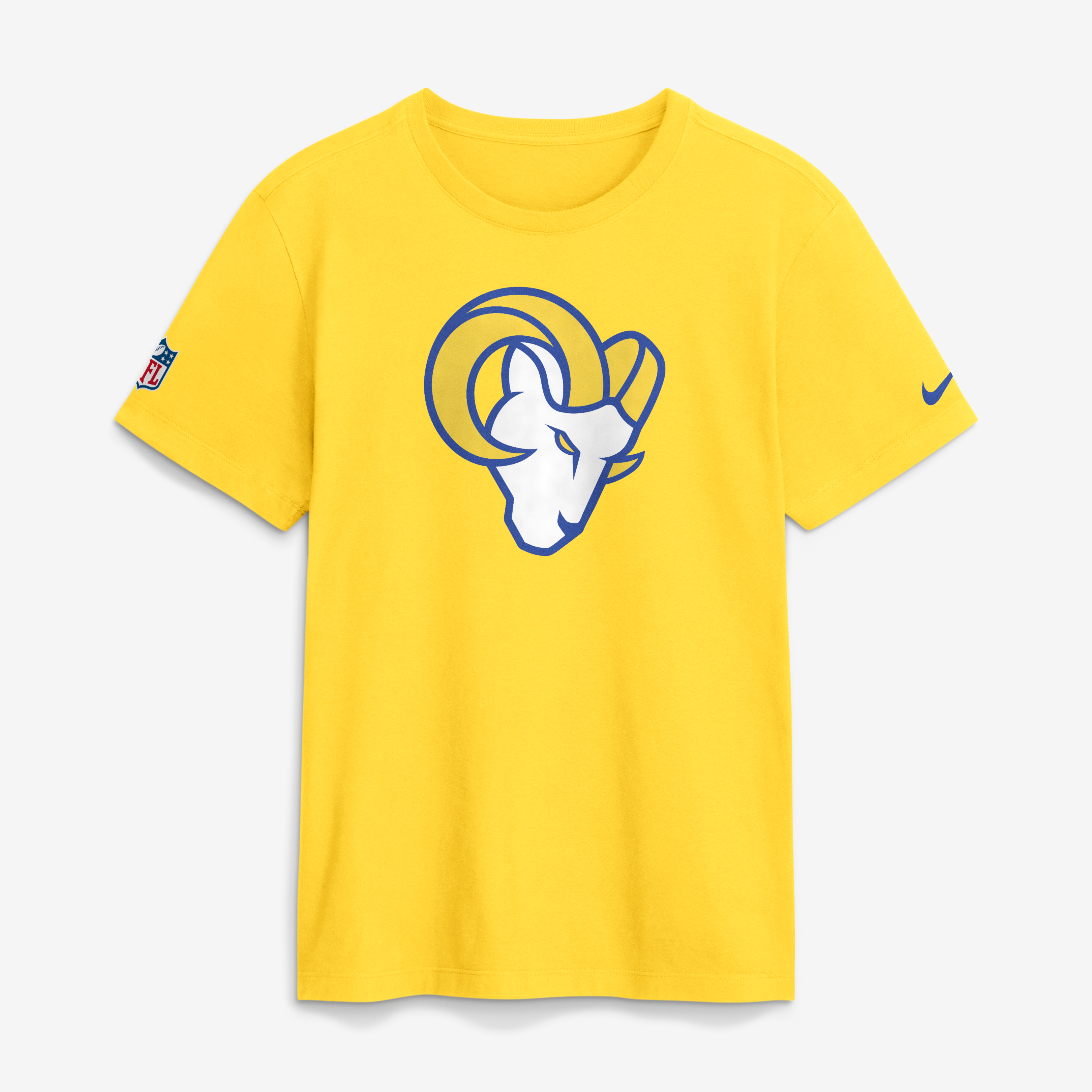 T-shirt Nike Dri-FIT blanc pour homme Los Angeles Rams Fearsome White Sideline Final Sprint
