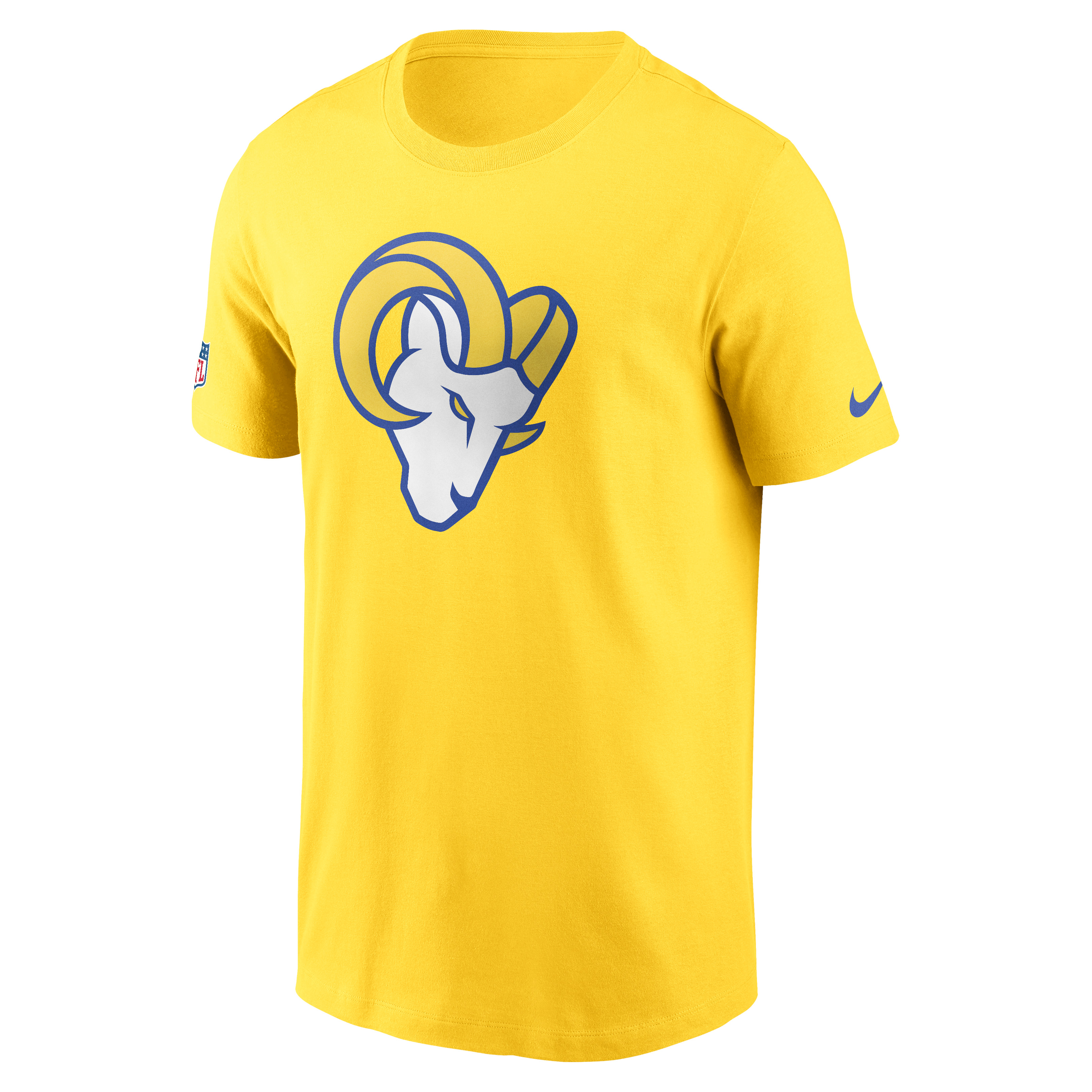 T-shirt Nike Dri-FIT blanc pour homme Los Angeles Rams Fearsome White Sideline Final Sprint