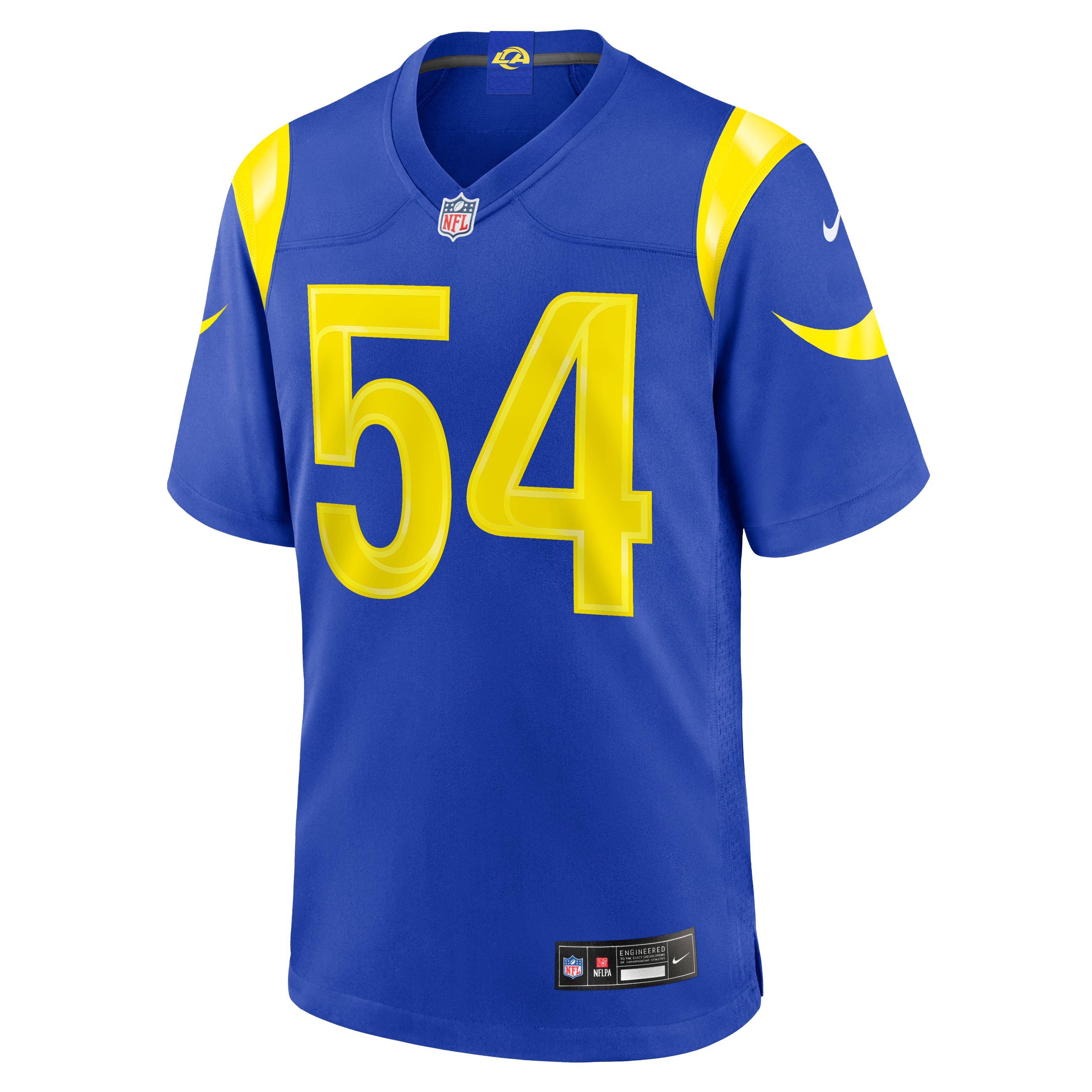 Men's Nike Jamie Sheriff Royal Los Angeles Rams Team Game Jersey