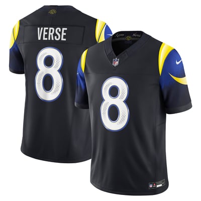 Jared Verse Los Angeles Rams Nike Rivalries Collection Stitched Limited Jersey - Dark Blue