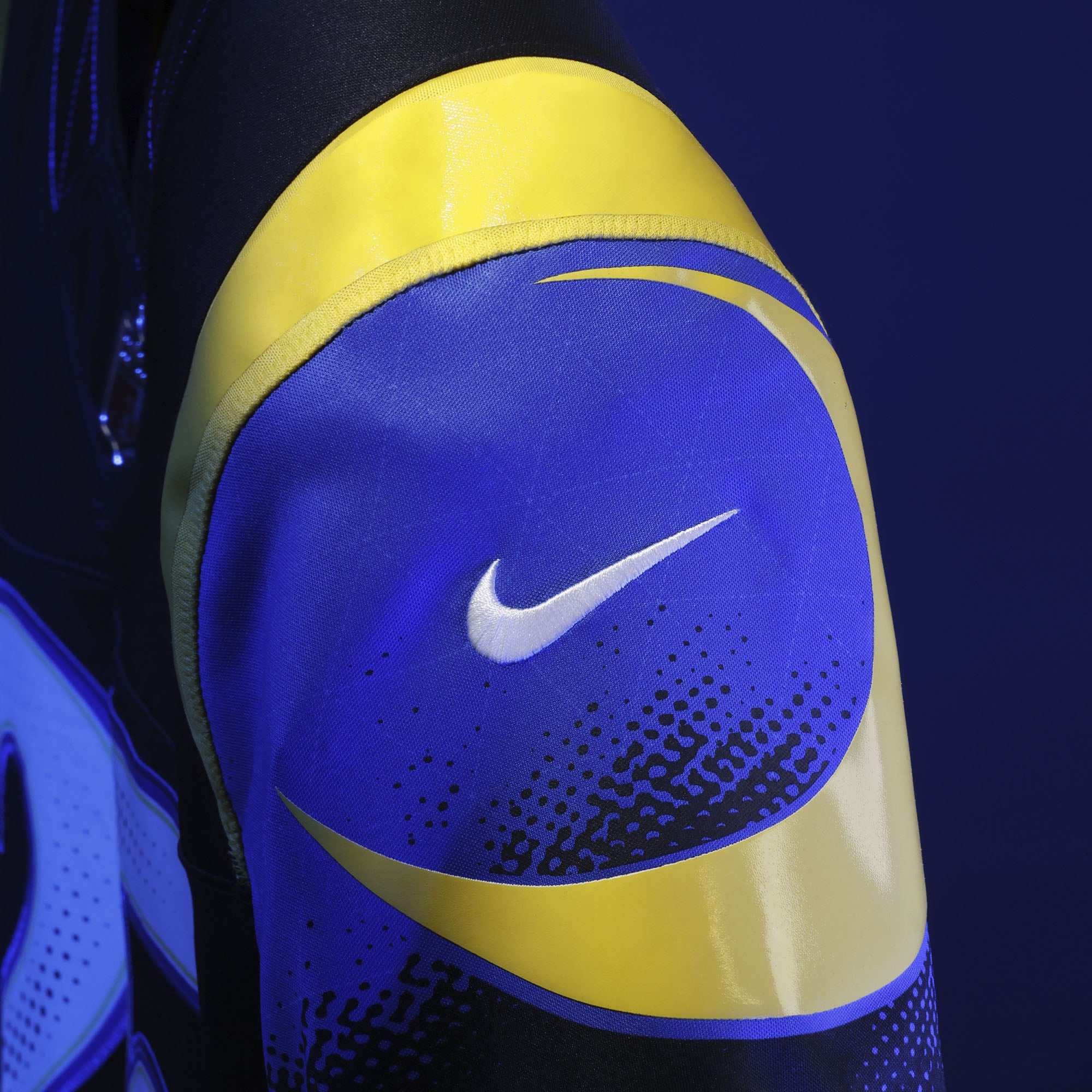 Men's Nike Kyren Williams Dark Blue Los Angeles Rams Rivalries Collection Stitched Limited Jersey