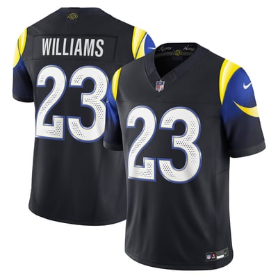 Kyren Williams Los Angeles Rams Nike Rivalries Collection Stitched Limited Jersey - Dark Blue