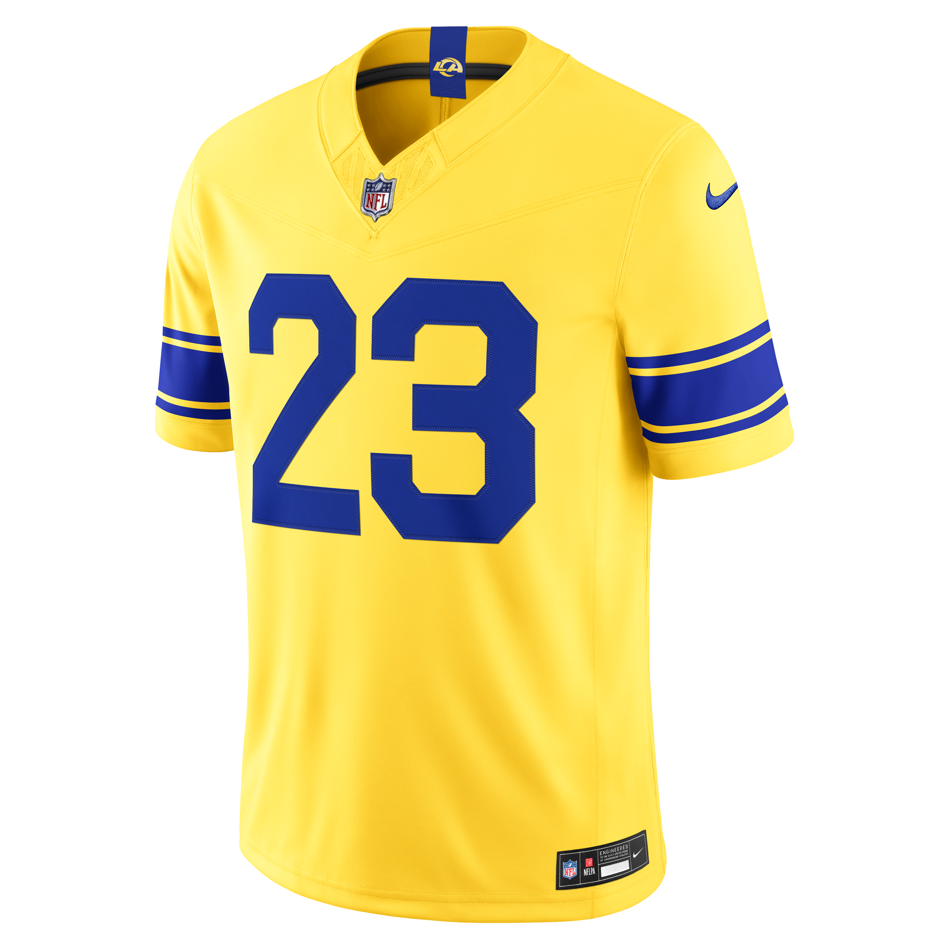 Maillot Nike Kyren Williams blanc Los Angeles Rams Vapor F.U.S.E. édition limitée cousue pour homme