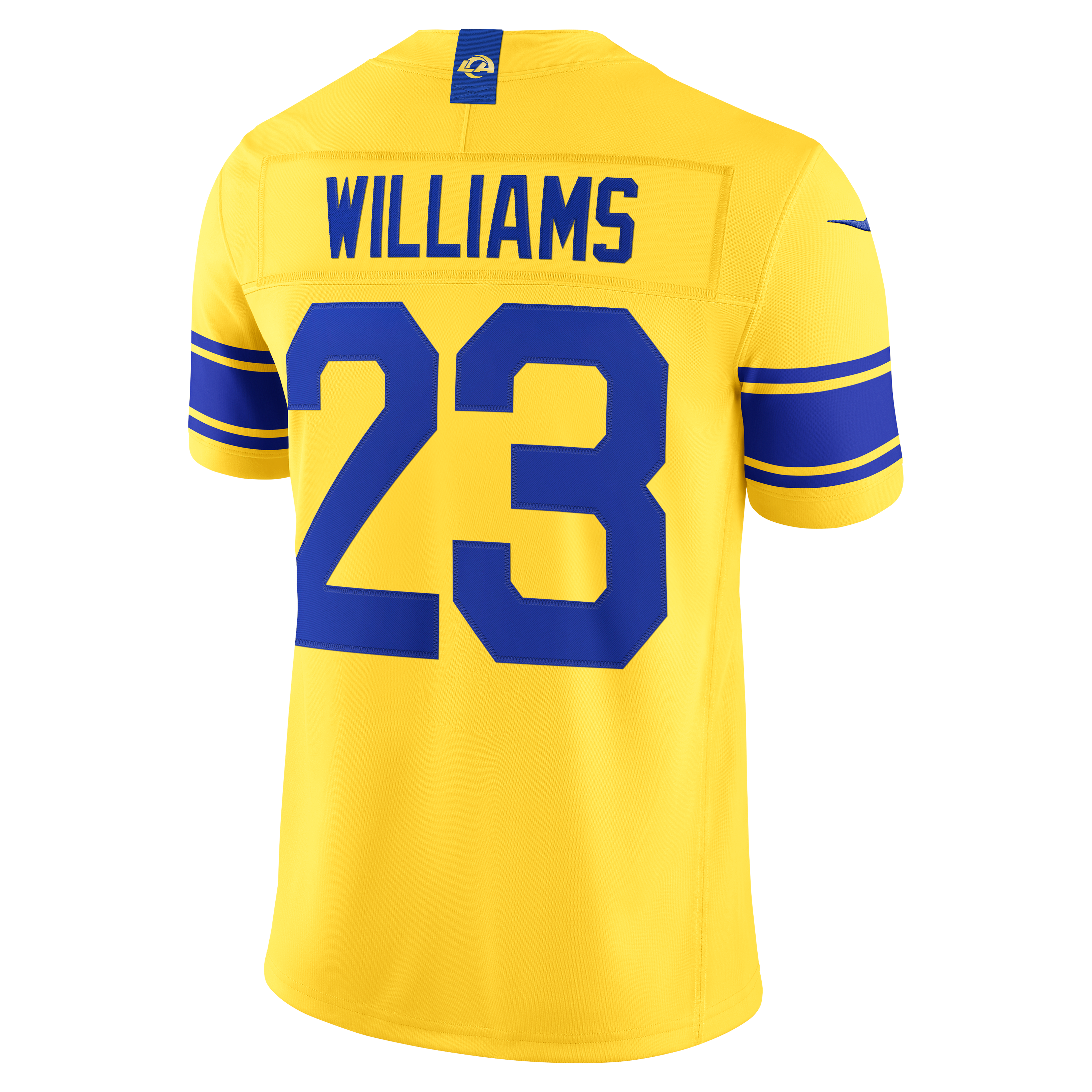Maillot Nike Kyren Williams blanc Los Angeles Rams Vapor F.U.S.E. édition limitée cousue pour homme
