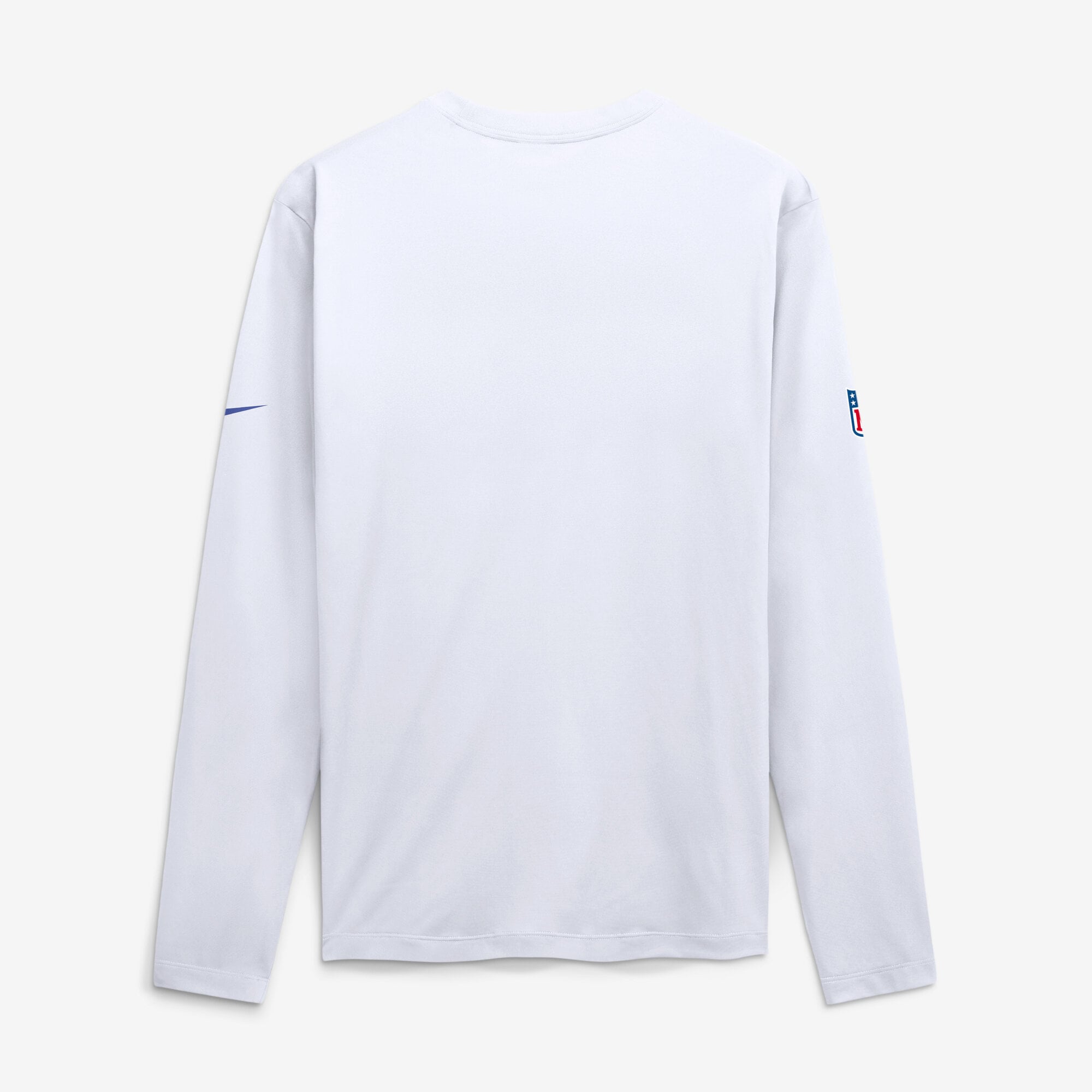 T-shirt à manches longues Nike Los Angeles Rams Fearsome White Legend Small Logo Dri-FIT pour homme