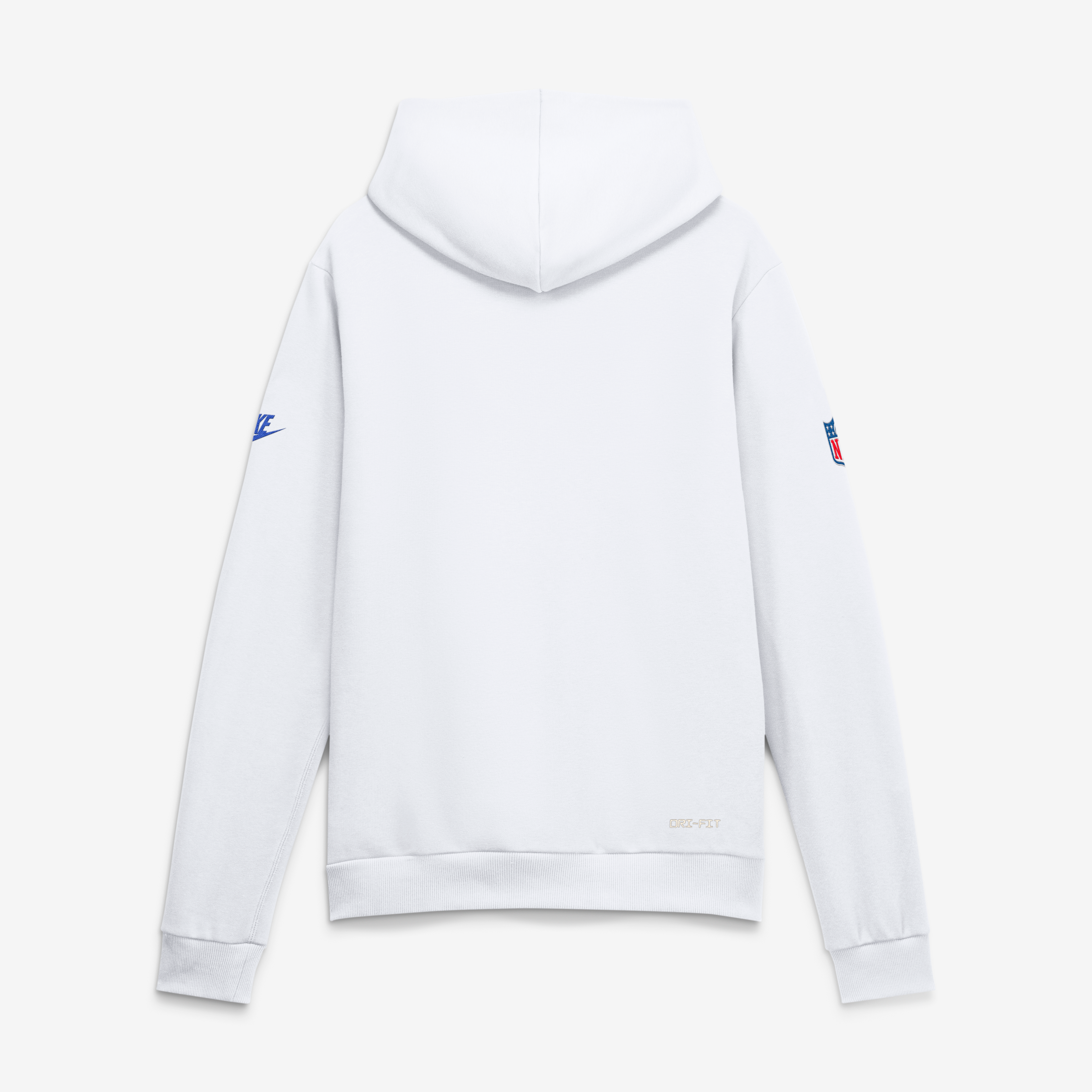 Men's Nike Los Angeles Rams Fearsome White Standard Issue Replay Officials Dri-FIT Hoodie