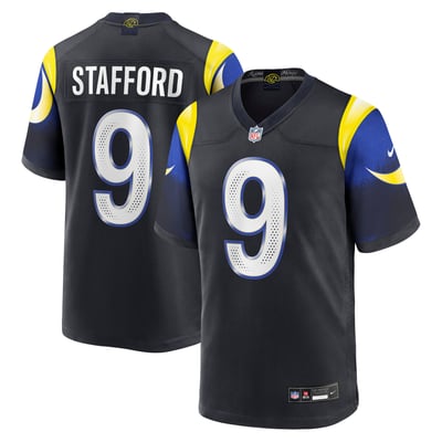 Matthew Stafford Los Angeles Rams Nike Rivalries Collection Game Jersey - Dark Blue