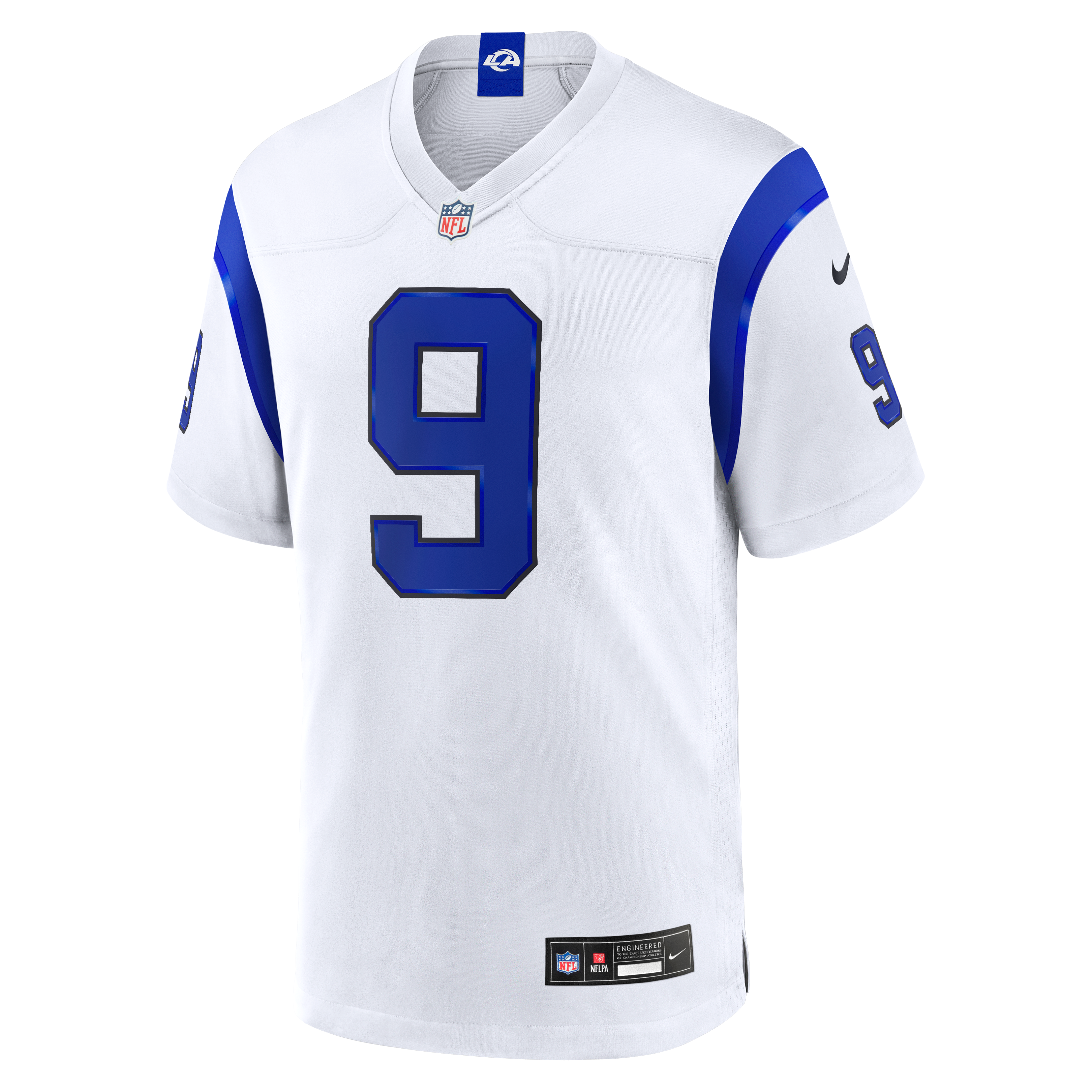 Men's Nike Matthew Stafford Los Angeles Rams Fearsome White Game Jersey
