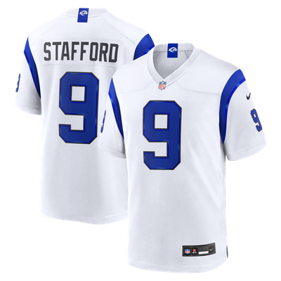 Matthew Stafford Los Angeles Rams Nike Fearsome White Game Jersey