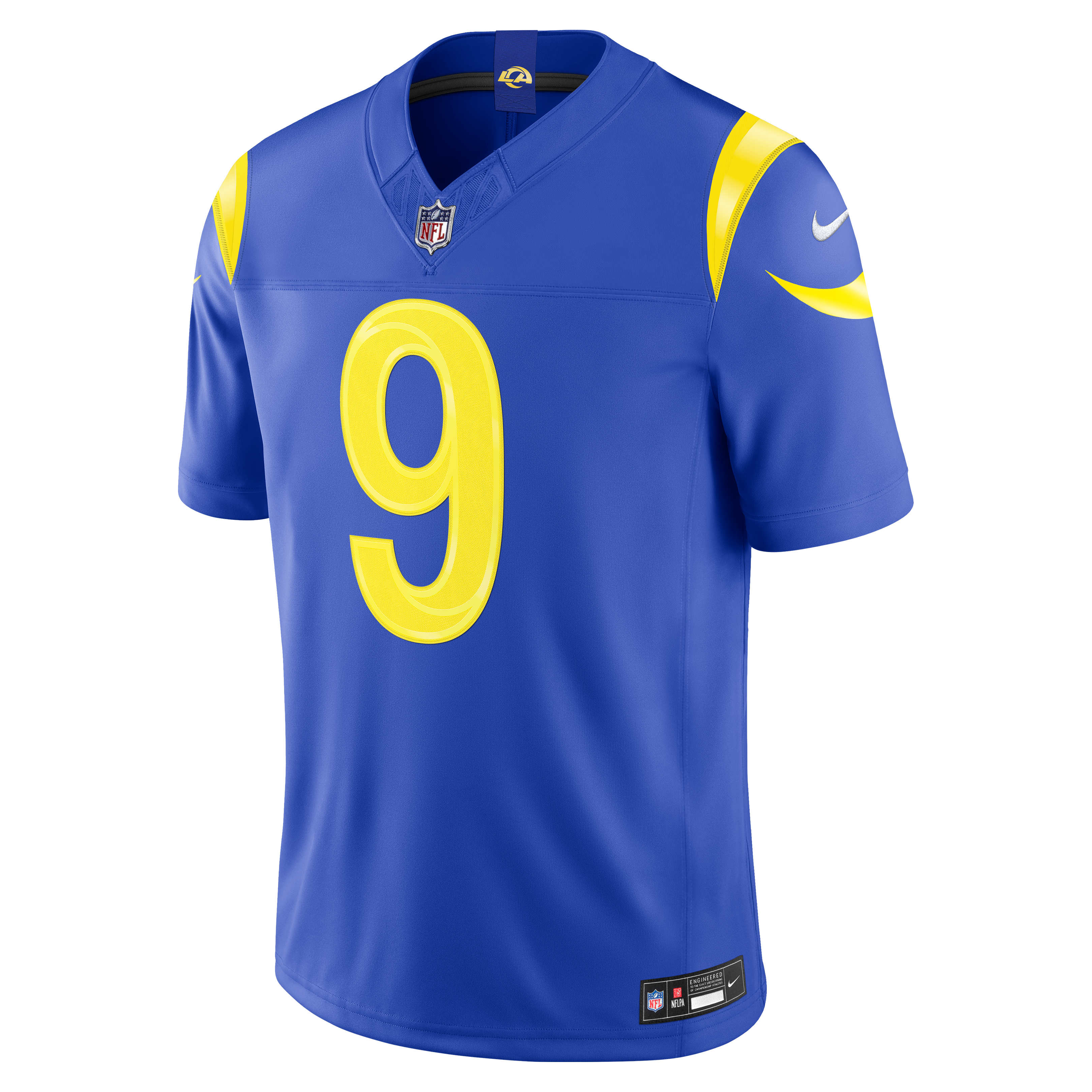 Men's Nike Matthew Stafford White Los Angeles Rams Vapor F.U.S.E. Stitched Limited Jersey