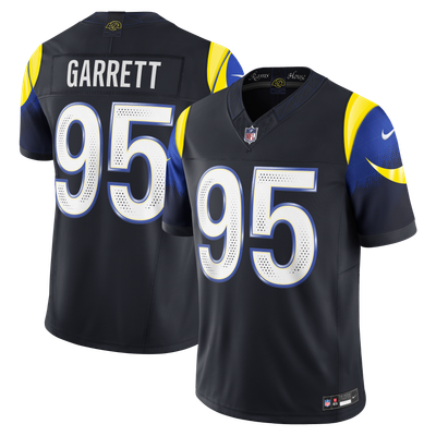 Myles Garrett Los Angeles Rams Nike Rivalries Collection Stitched Limited Jersey - Dark Blue