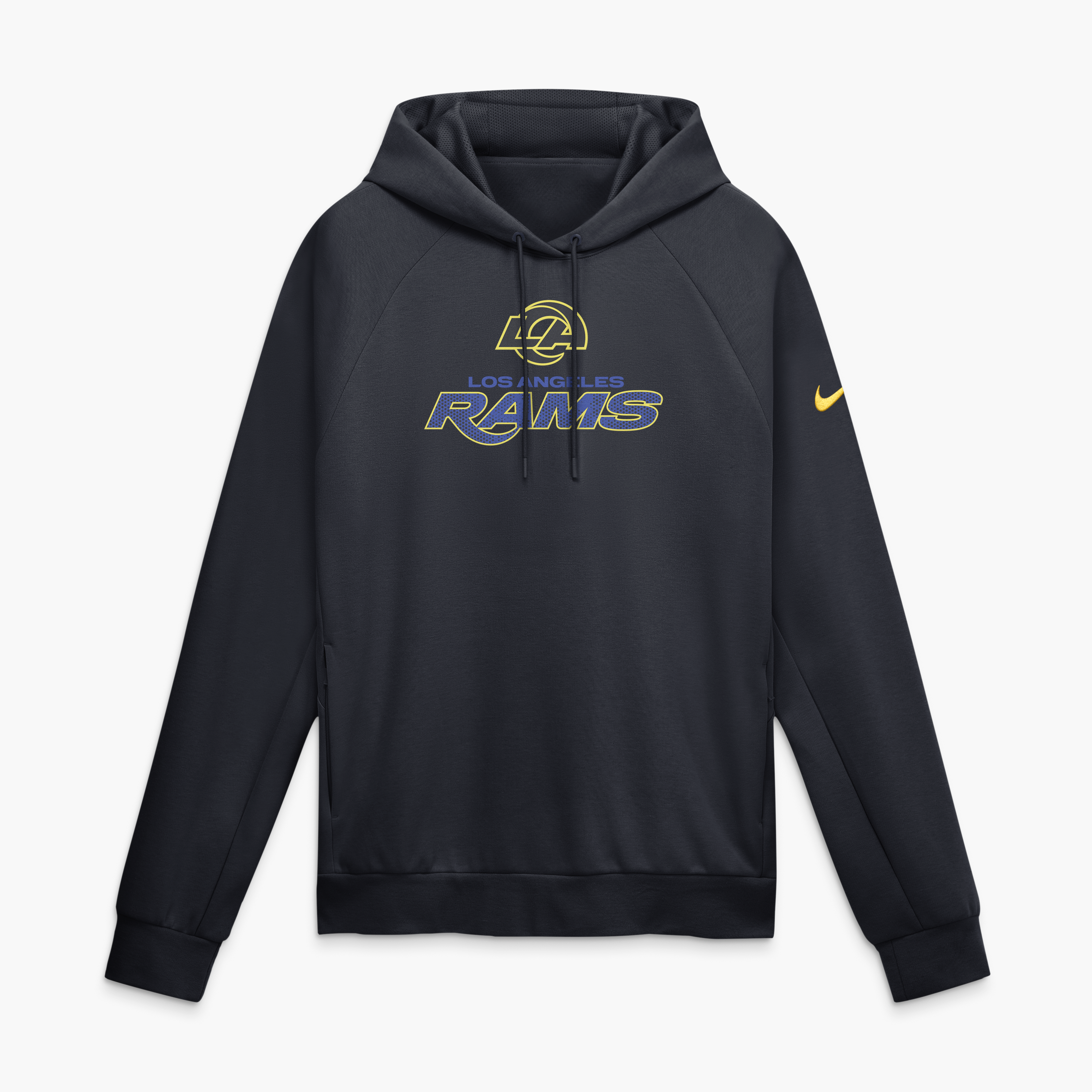 Men's Nike  Navy Los Angeles Rams Rivalries Collection Dri-FIT Pullover Hoodie