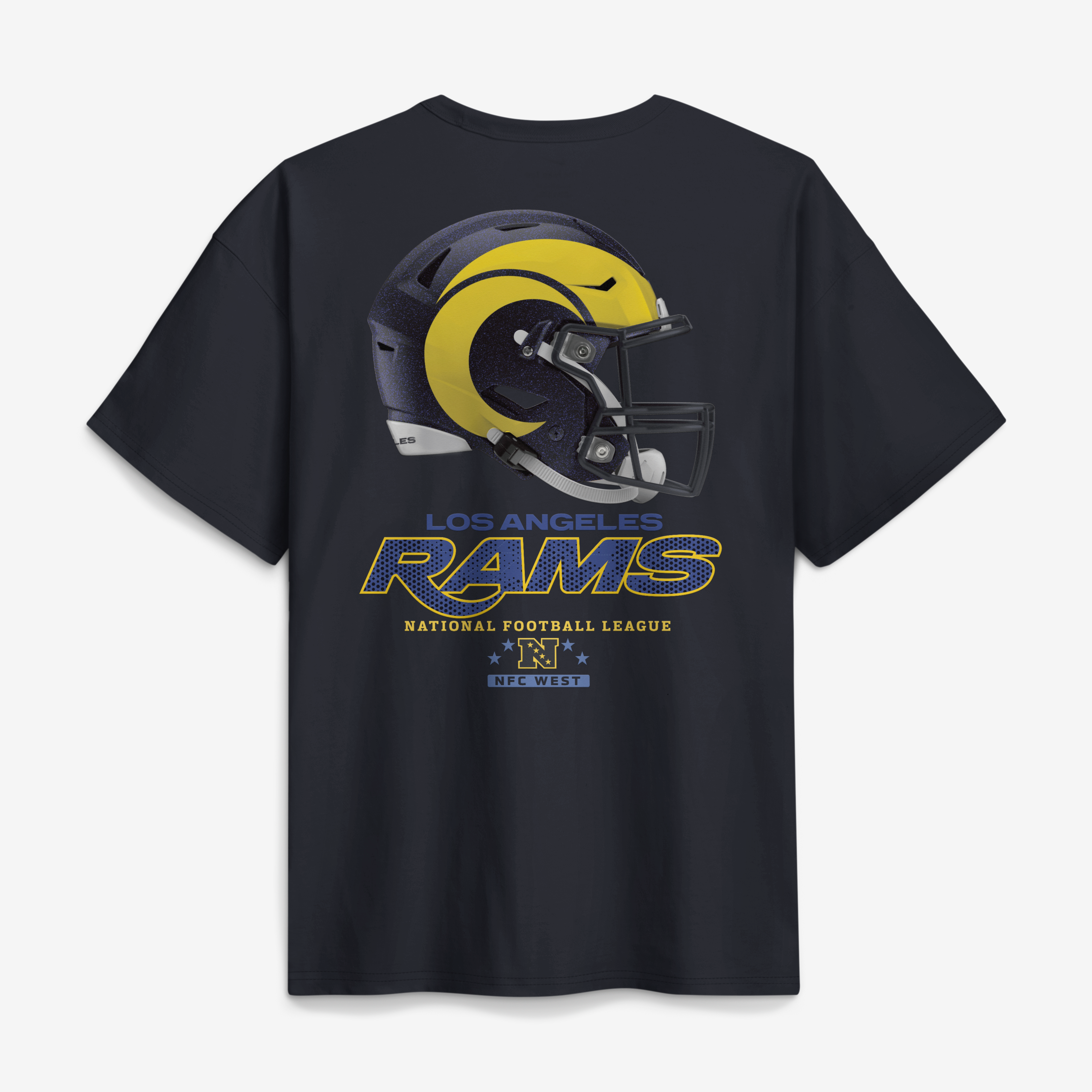 Men's Nike Navy Los Angeles Rams Rivalries Collection Max90 T-Shirt