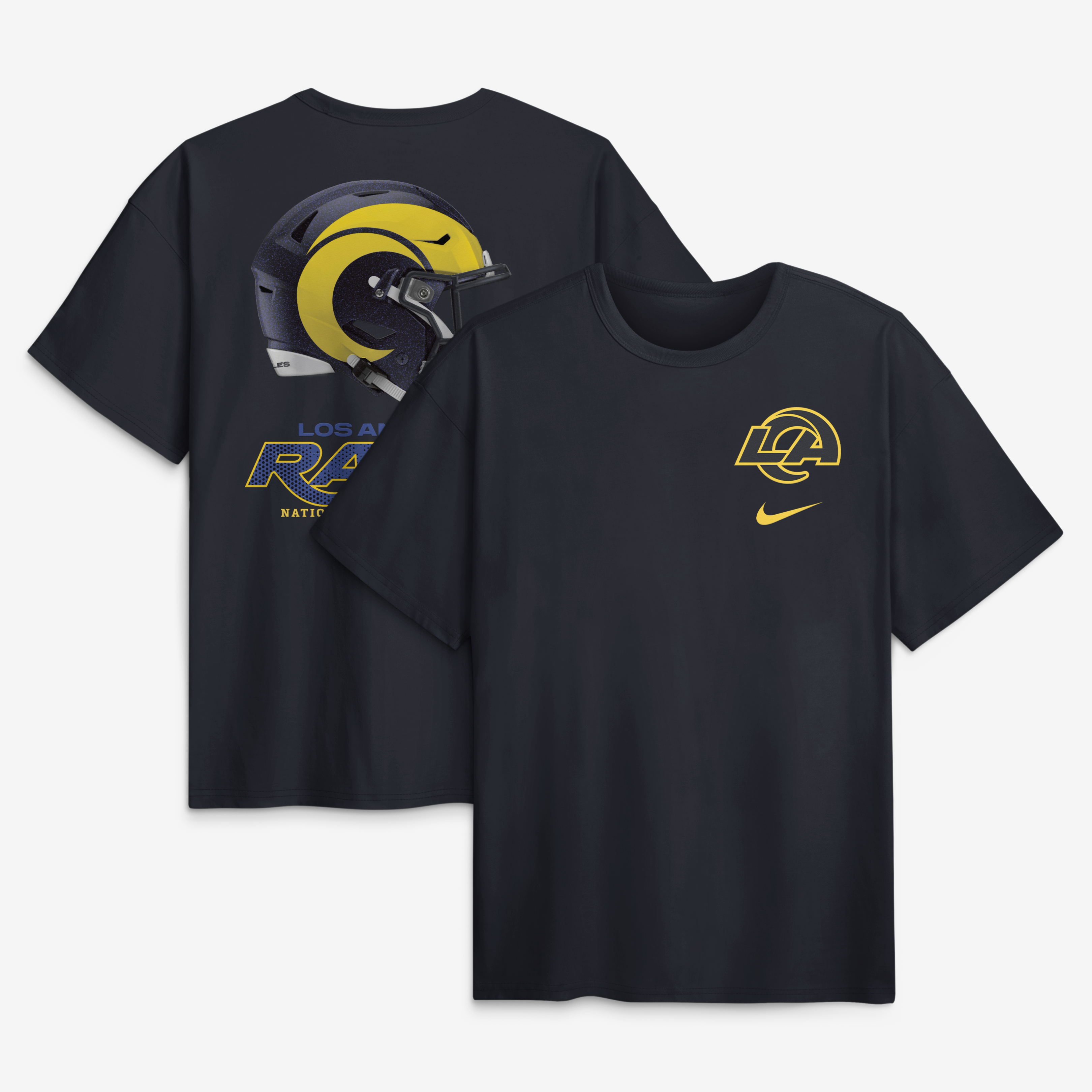 Men's Nike Navy Los Angeles Rams Rivalries Collection Max90 T-Shirt