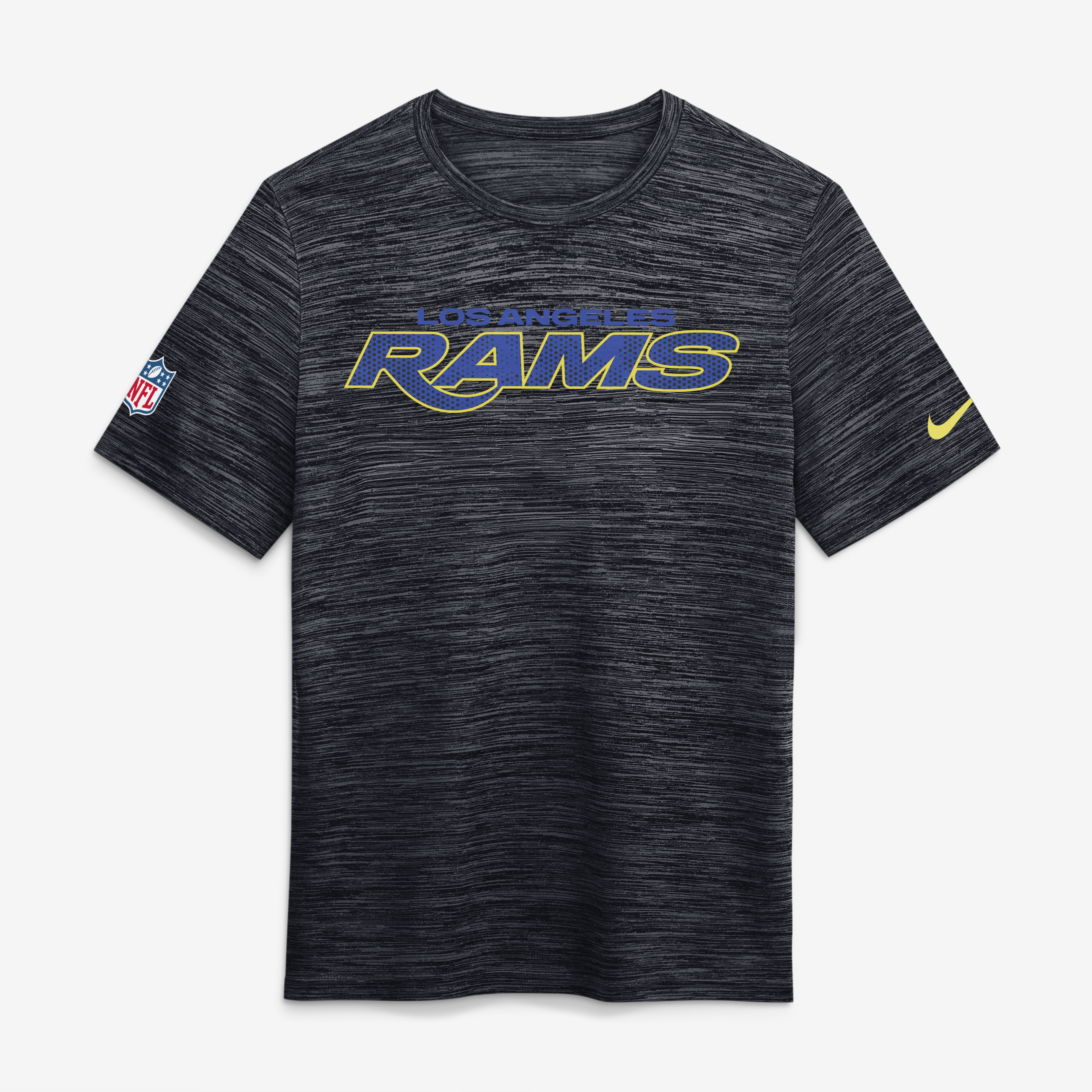 Men's Nike Navy Los Angeles Rams Rivalries Collection Sideline Velocity T-Shirt