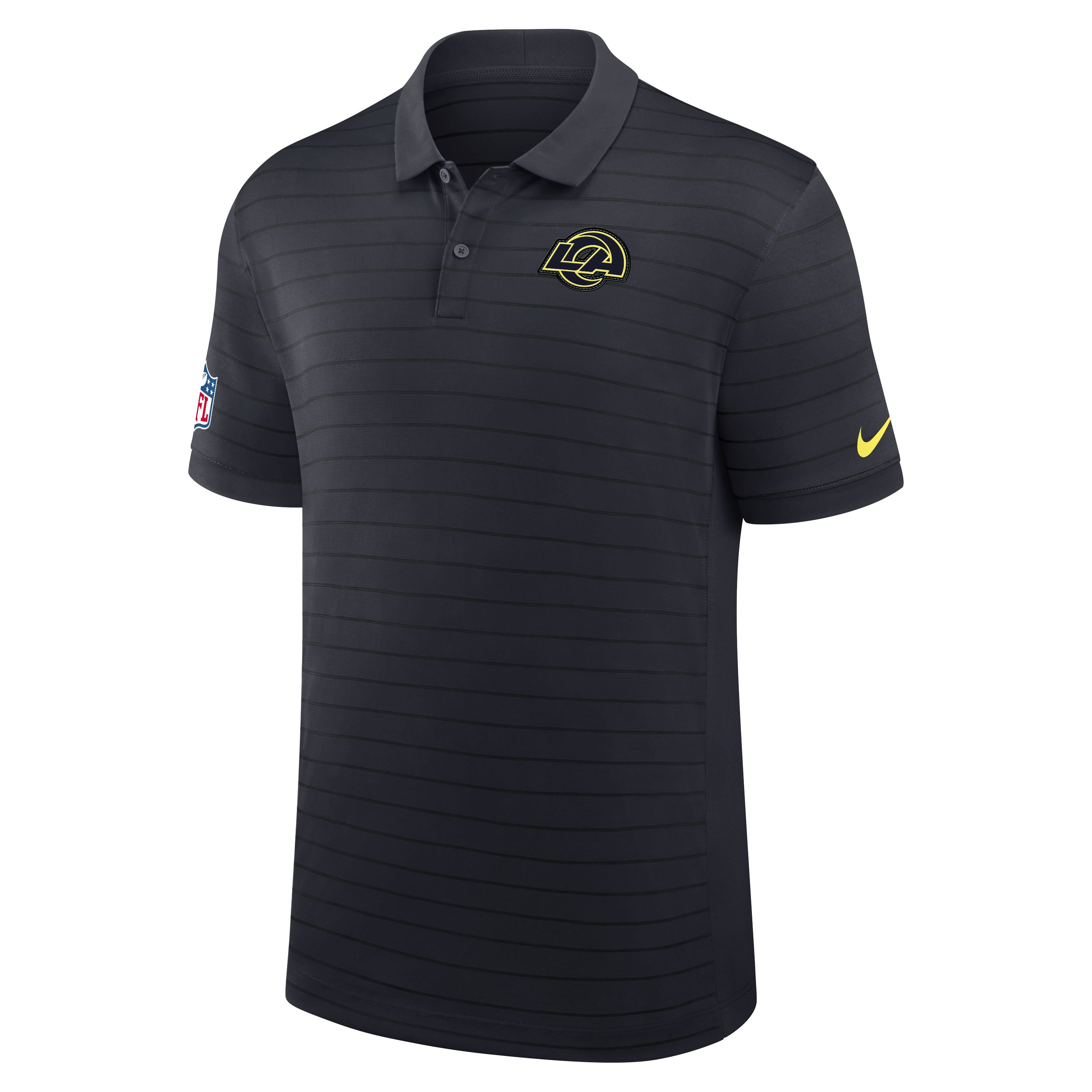 Men's Nike  Navy Los Angeles Rams Rivalries Collection Sideline Victory Polo