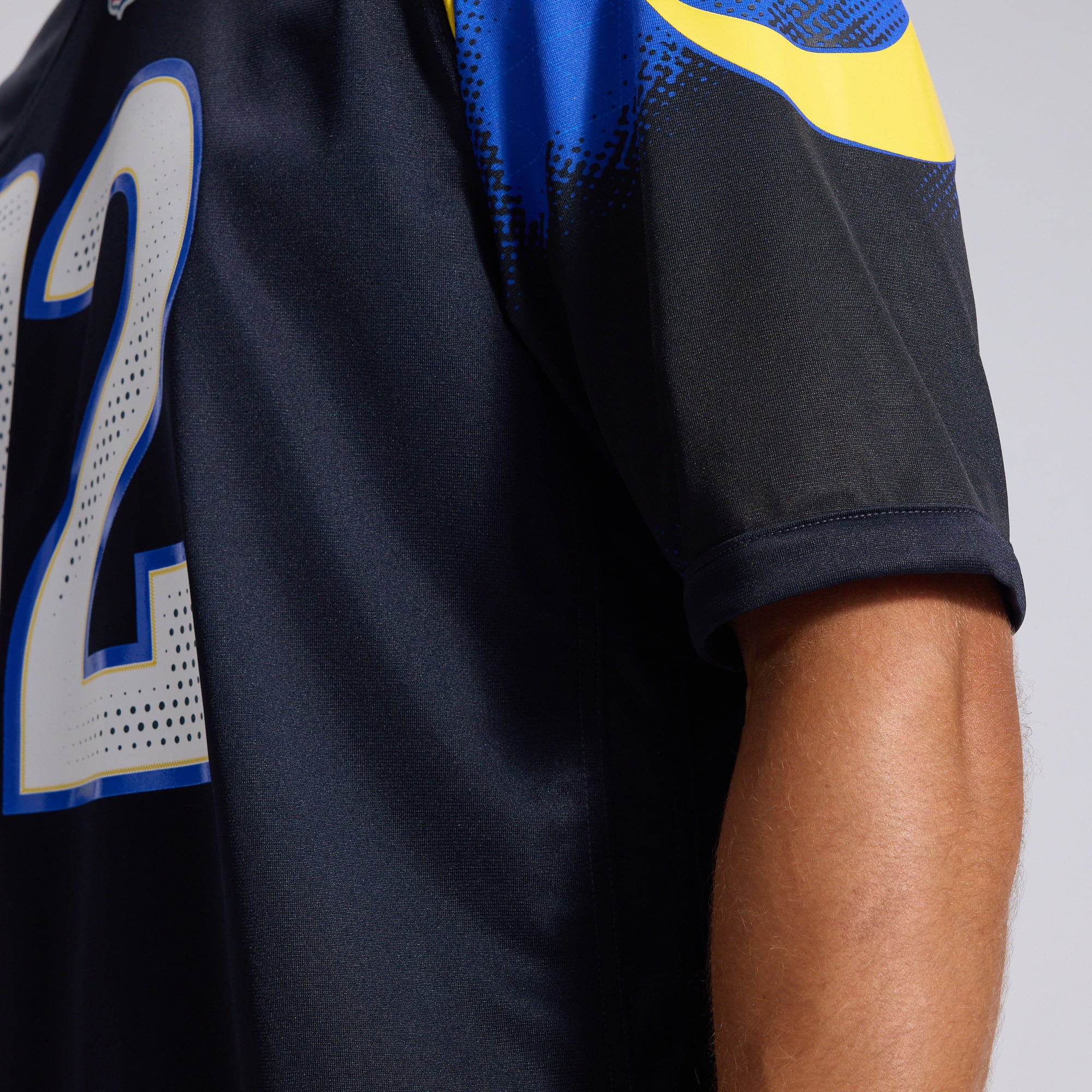 Men's Nike Puka Nacua Dark Blue Los Angeles Rams Rivalries Collection Game Jersey