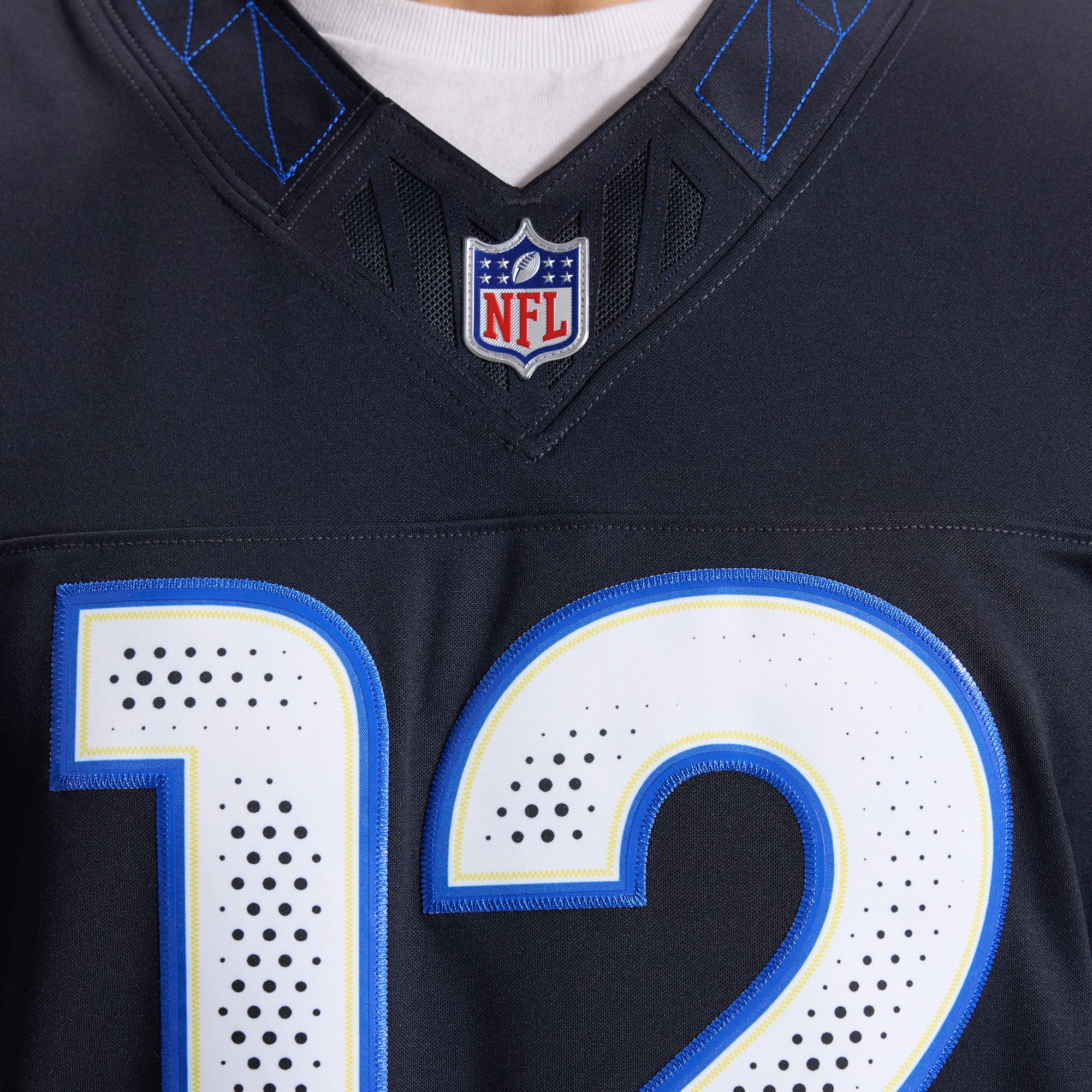 Men's Nike Puka Nacua Dark Blue Los Angeles Rams Rivalries Collection Stitched Limited Jersey