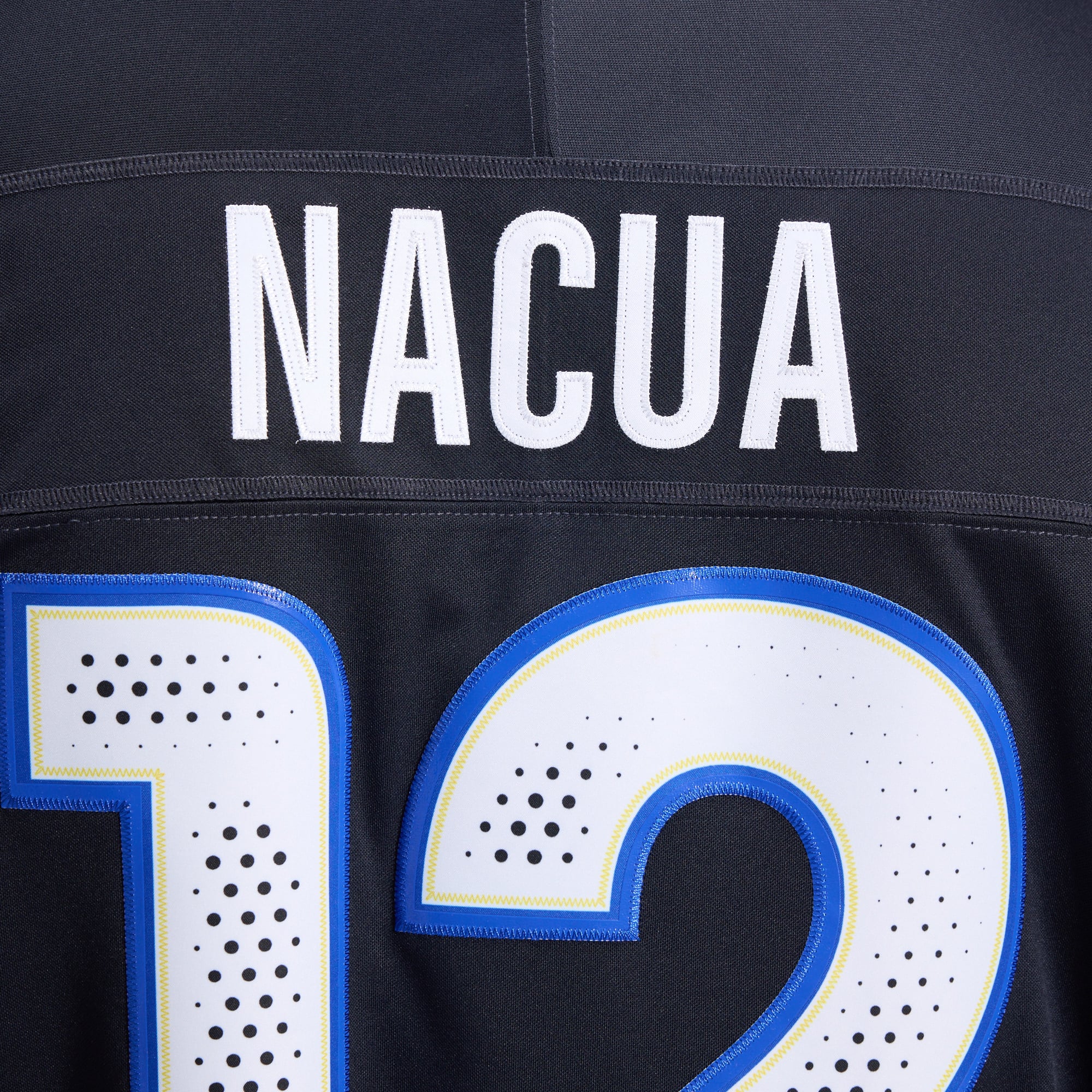 Men's Nike Puka Nacua Dark Blue Los Angeles Rams Rivalries Collection Stitched Limited Jersey