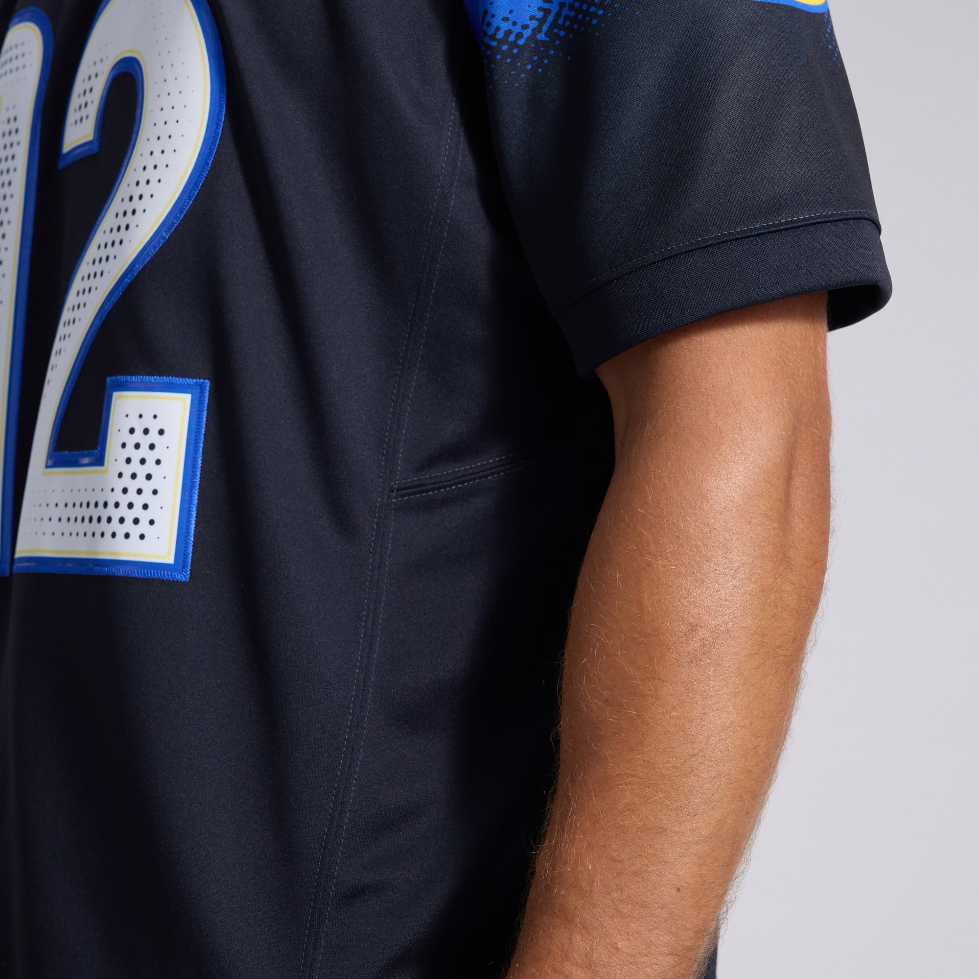 Men's Nike Puka Nacua Dark Blue Los Angeles Rams Rivalries Collection Stitched Limited Jersey