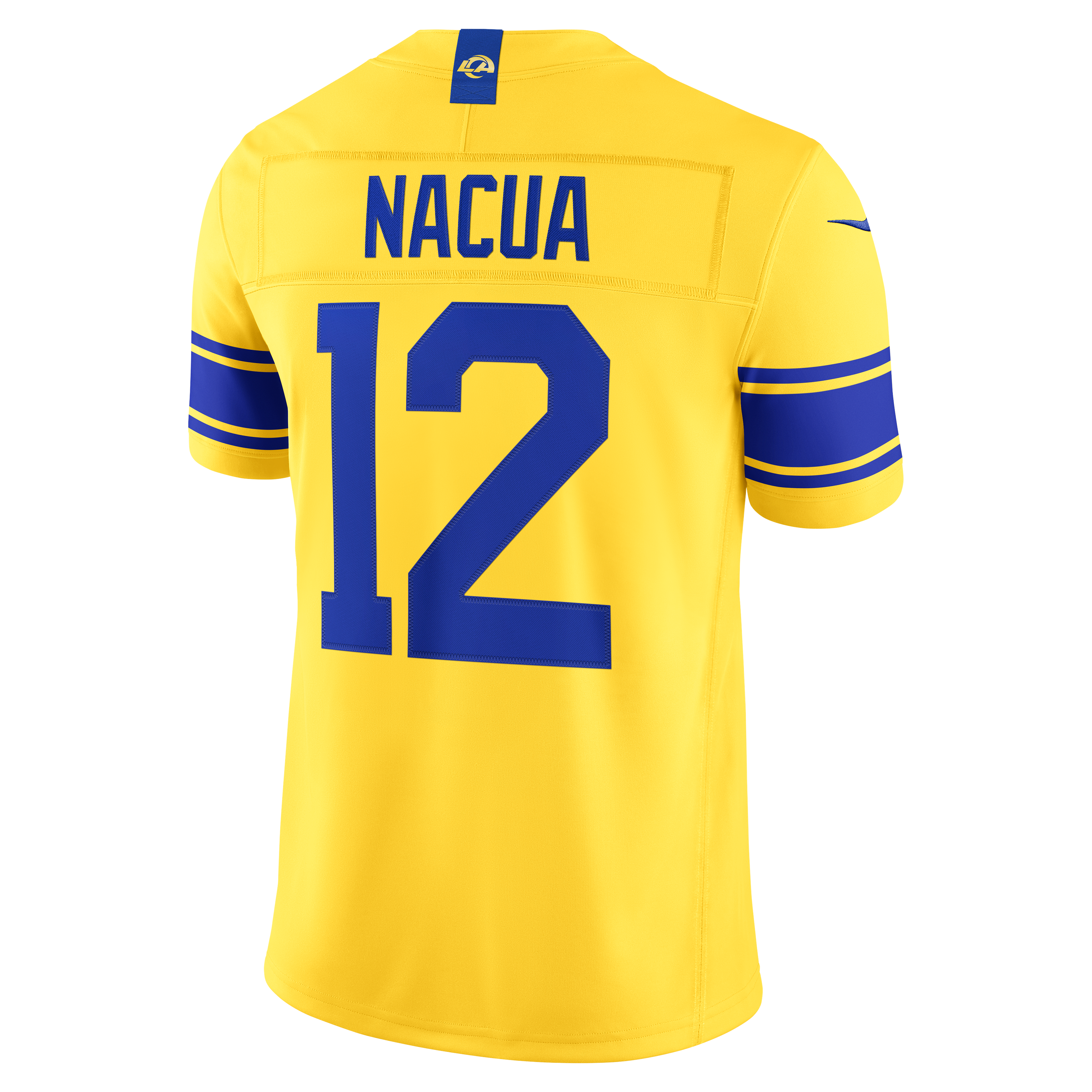 Maillot Nike Puka Nacua blanc Los Angeles Rams Vapor F.U.S.E. édition limitée cousue pour homme