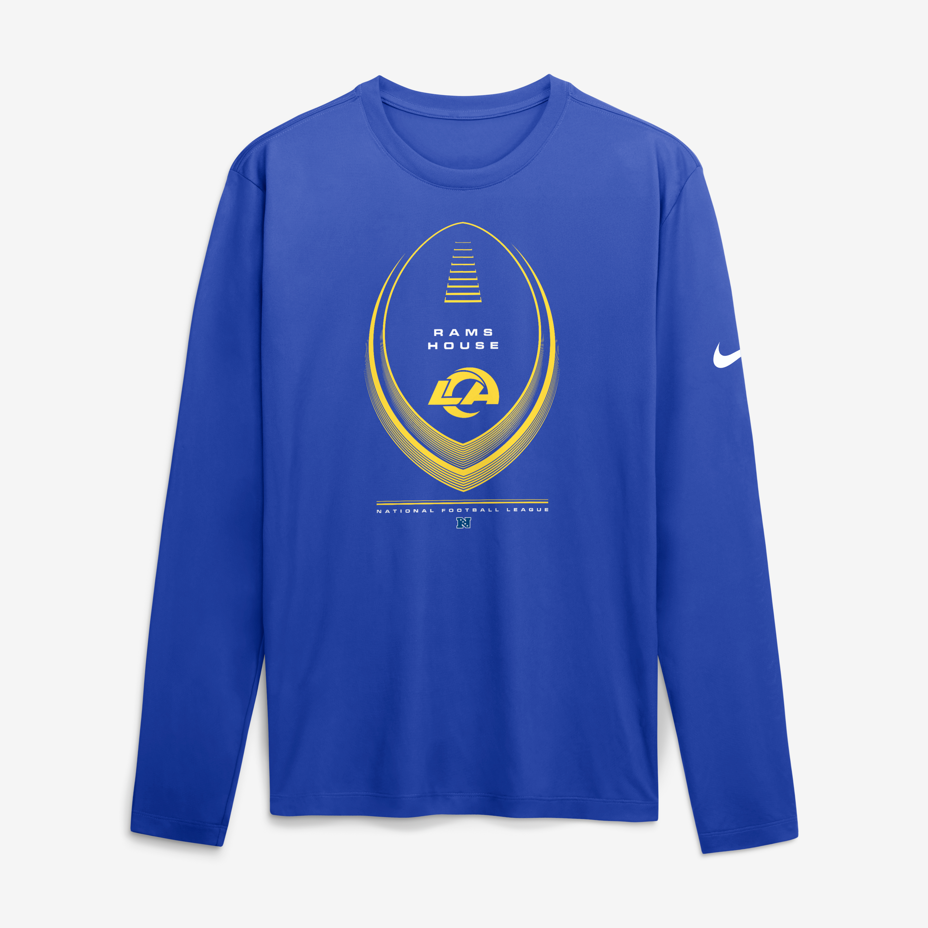 T-shirt à manches longues Nike Royal Los Angeles Rams Legend Icon Dri-FIT pour homme