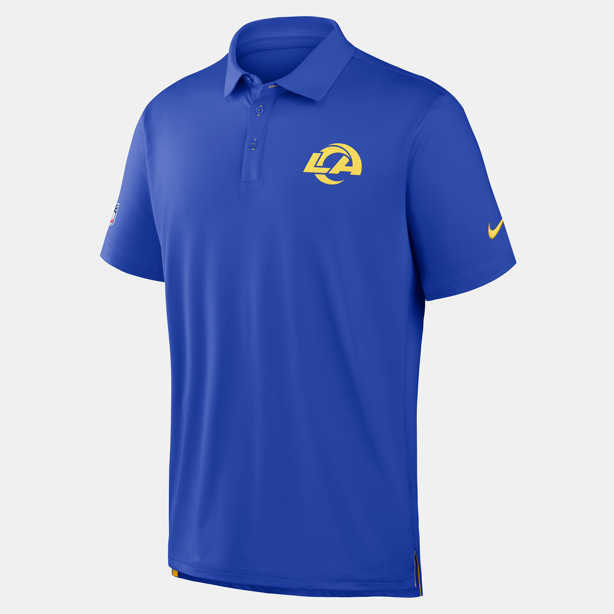 Polo Nike Royal Los Angeles Rams Sideline Dri-FIT Tour pour homme