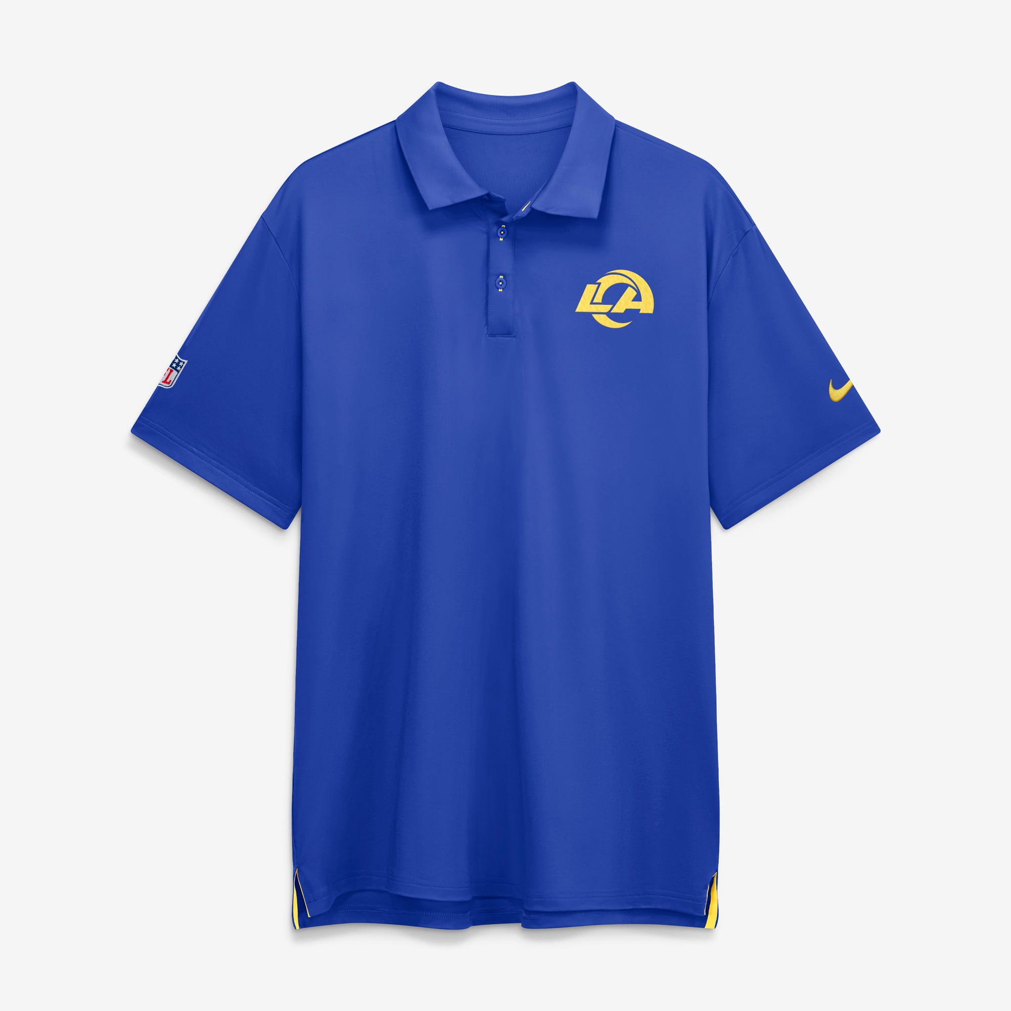 Polo Nike Royal Los Angeles Rams Sideline Dri-FIT Tour pour homme