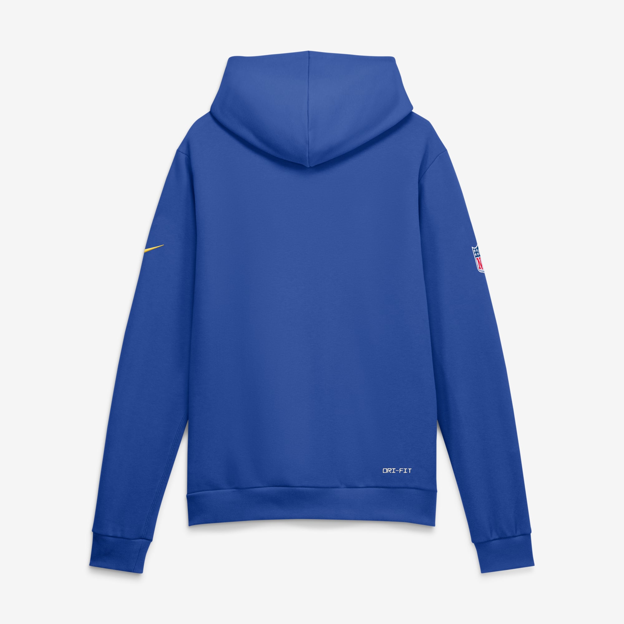 Men's Nike Royal Los Angeles Rams Sideline Standard Issue Top Prospect Dri-FIT Hoodie
