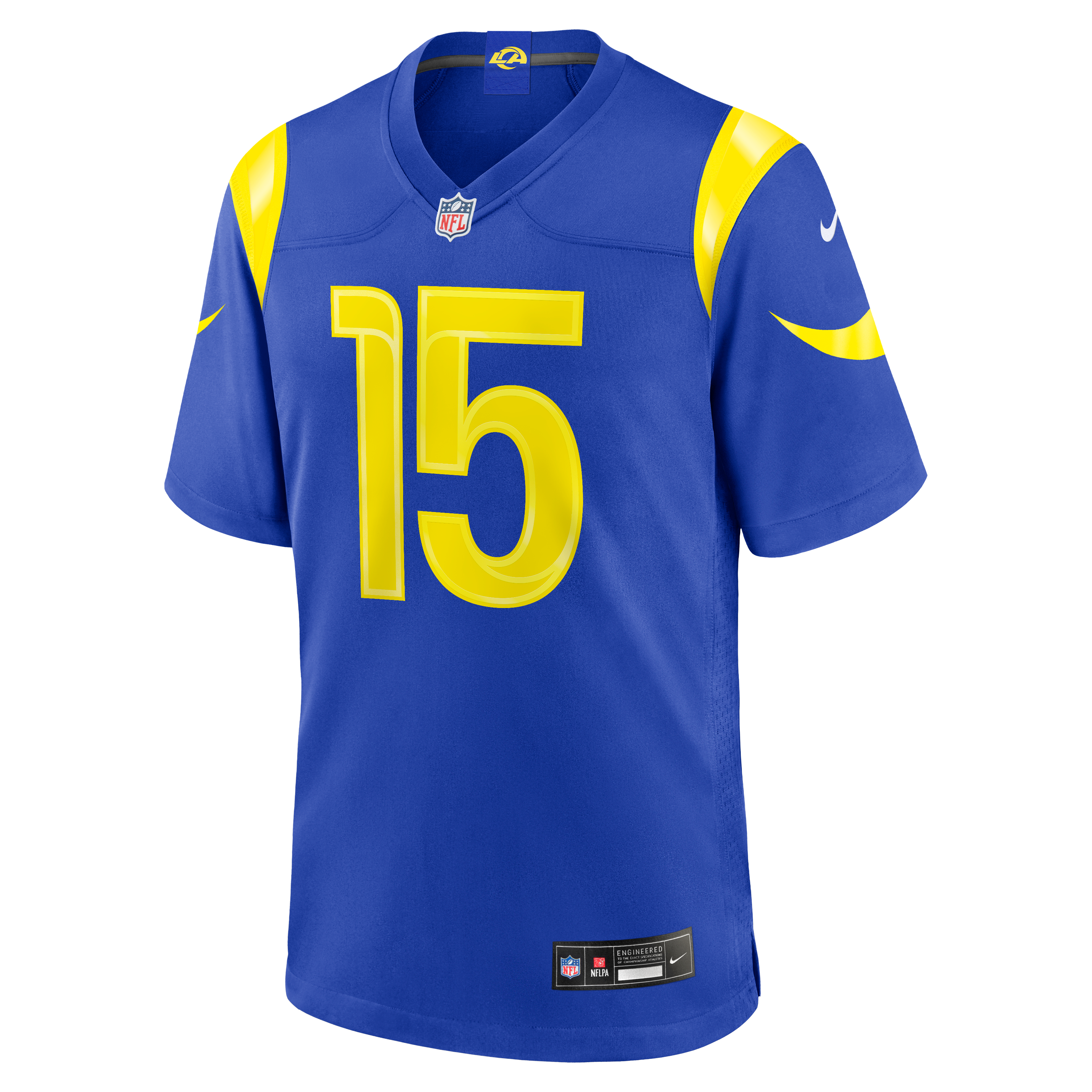 Maillot de match Nike Royal pour homme des Rams Los Angeles, Ty Simpson
