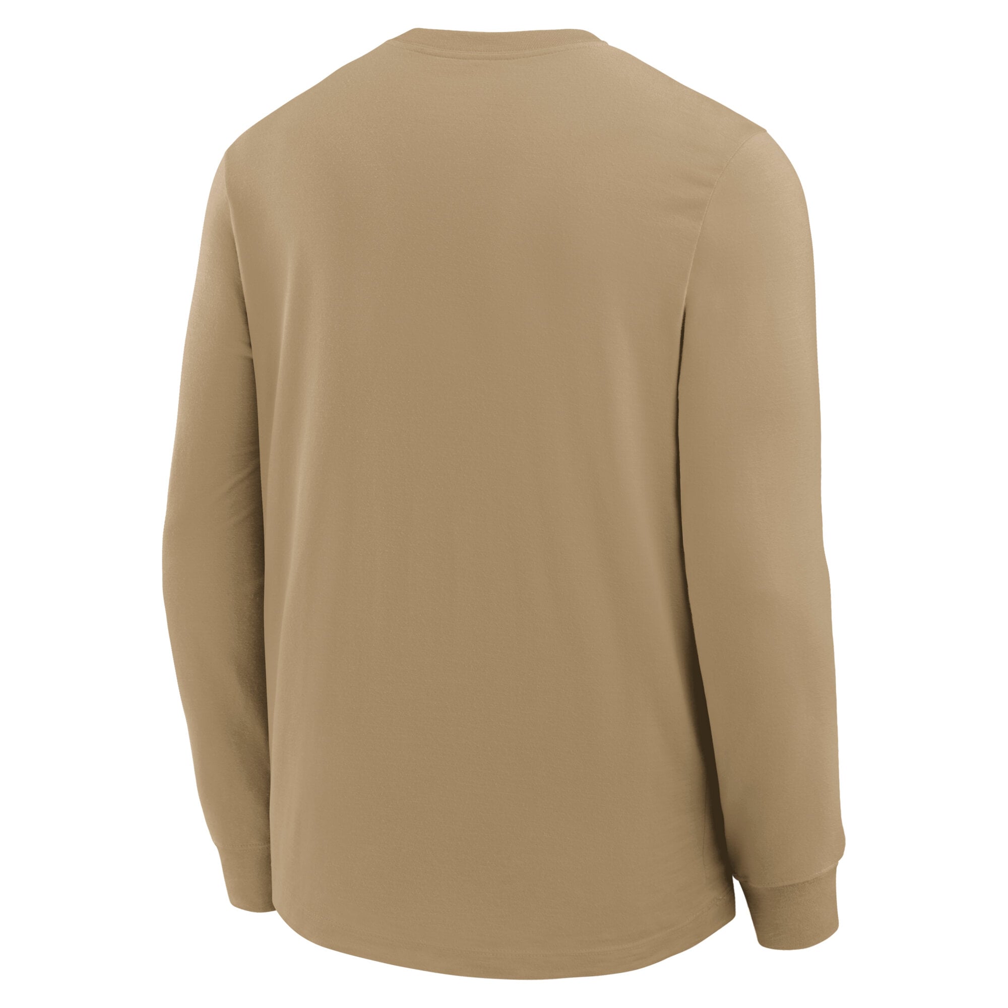 Men's Nike Tan Los Angeles Rams Blitz Package Rewind Slub Dri-FIT Long Sleeve T-Shirt