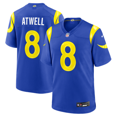 Tutu Atwell Los Angeles Rams Nike Team Game Jersey - Royal