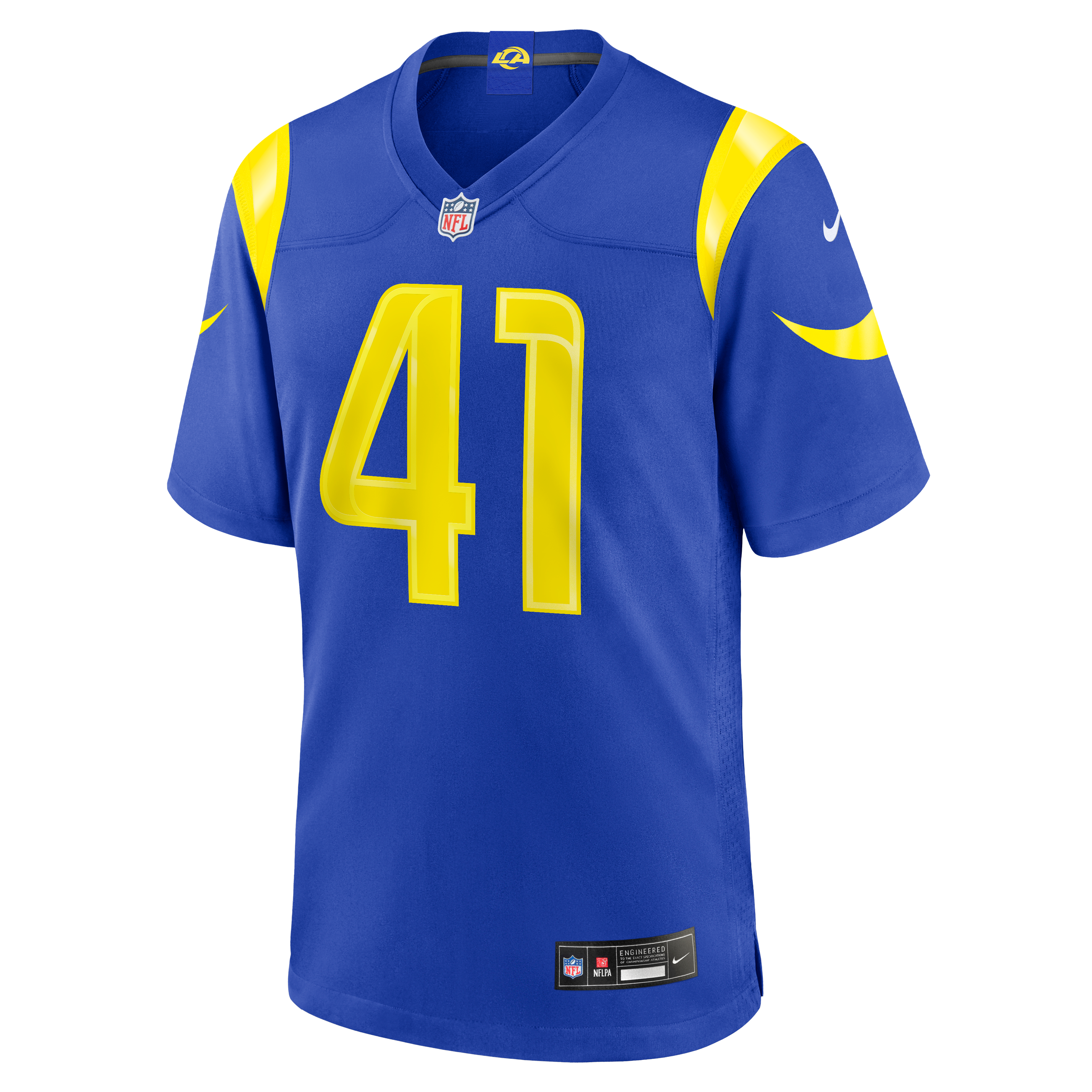 Maillot de match Nike Zech McPhearson Royal Los Angeles Rams pour homme