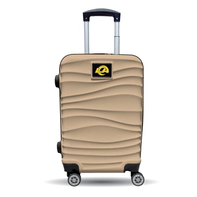 Los Angeles Rams MOJO Tan Color Blitz Carry-On Hardcase Spinner Luggage
