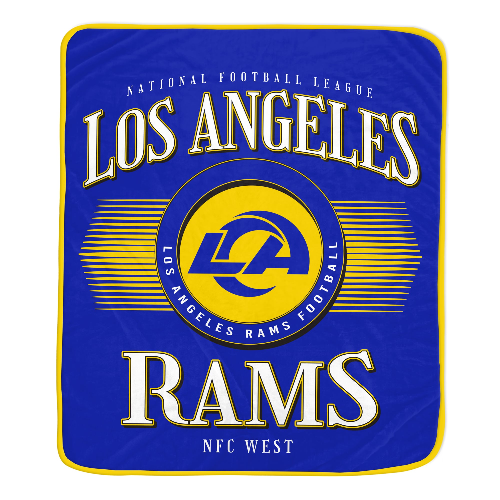Couverture Pegasus Los Angeles Rams Spotlight Arch 60" x 70" ultra douce
