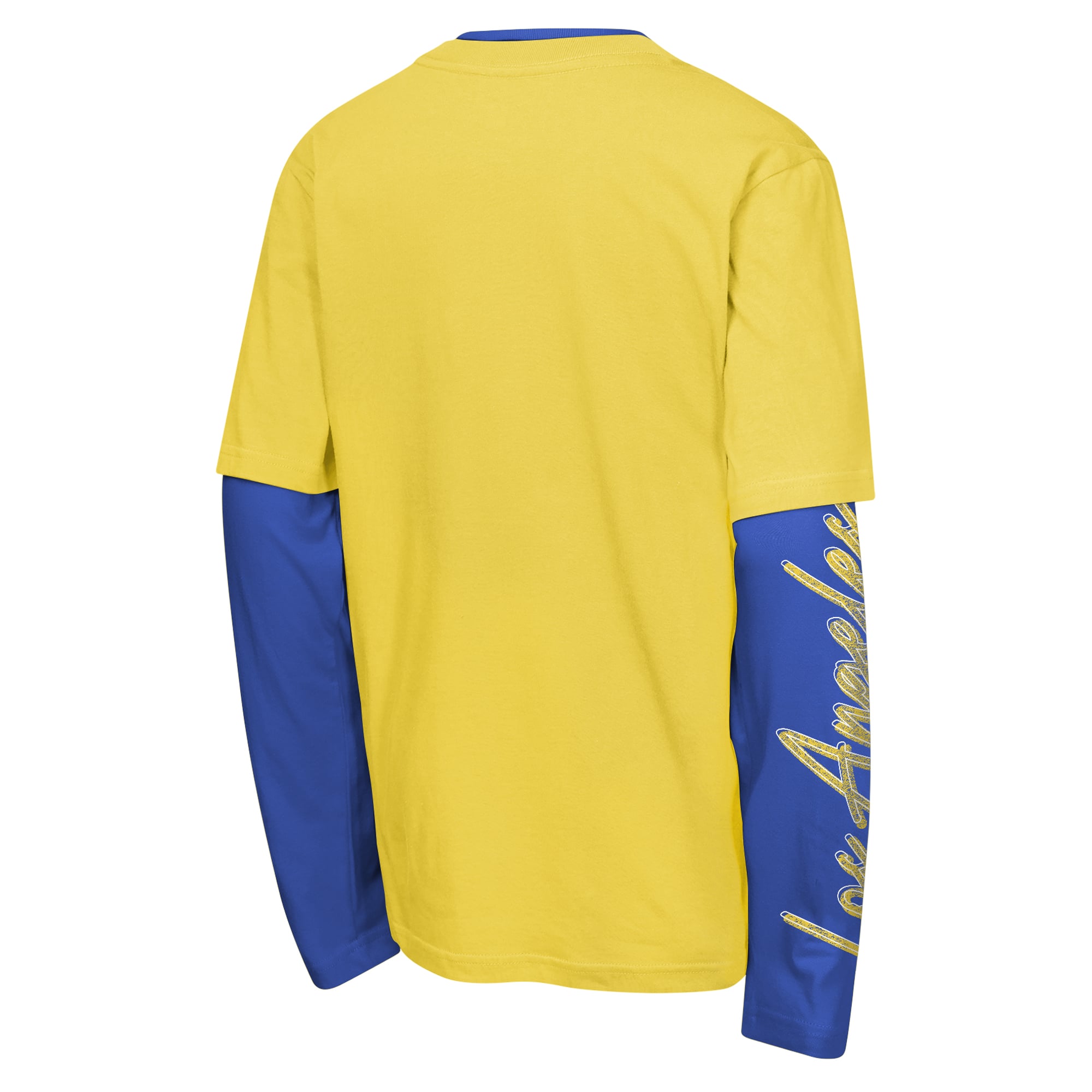 Ensemble combiné de mouvement Outerstuff or/royal Los Angeles Rams pour enfants d'âge préscolaire