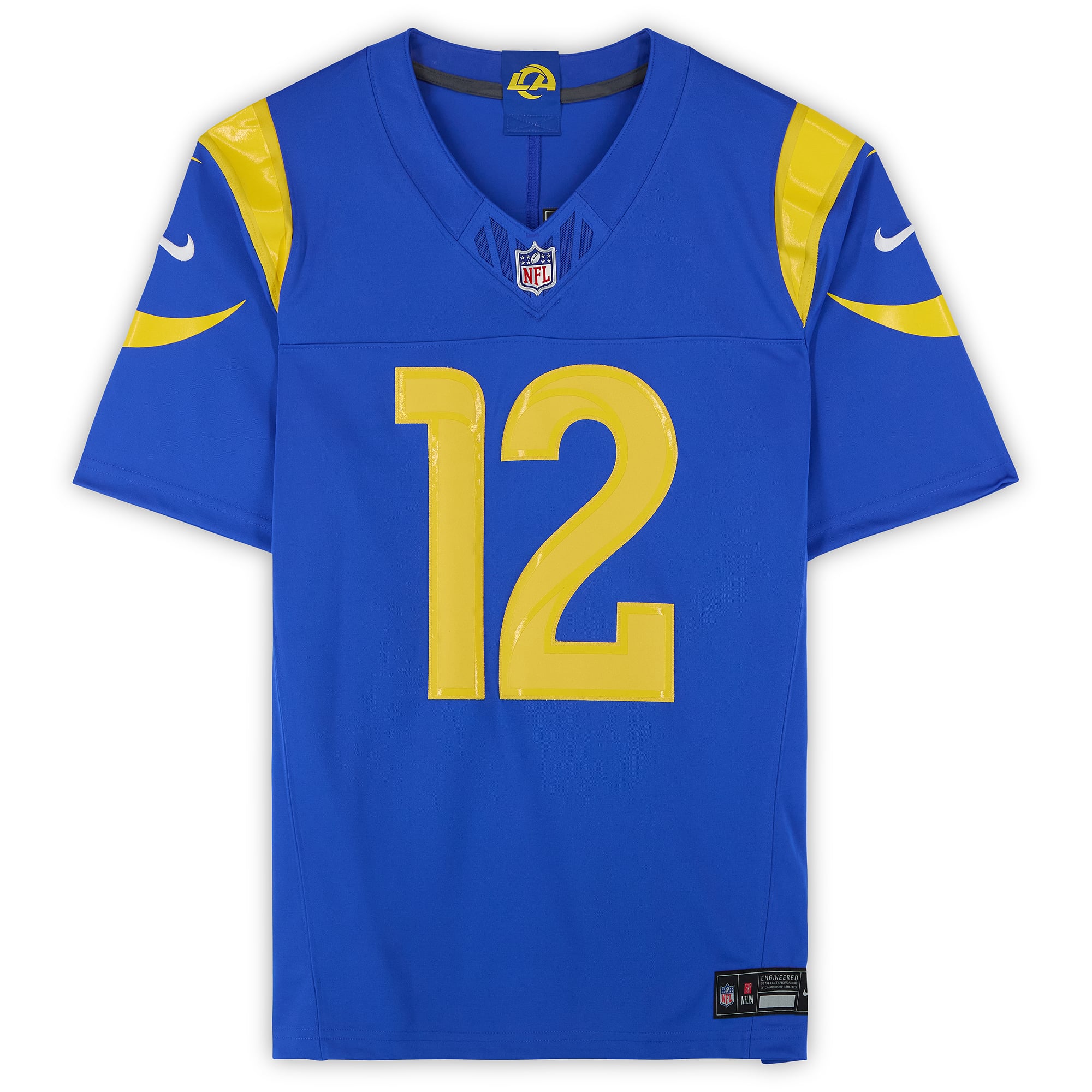 Puka Nacua Los Angeles Rams Autographed Nike Royal Vapor Fuse Limited Jersey