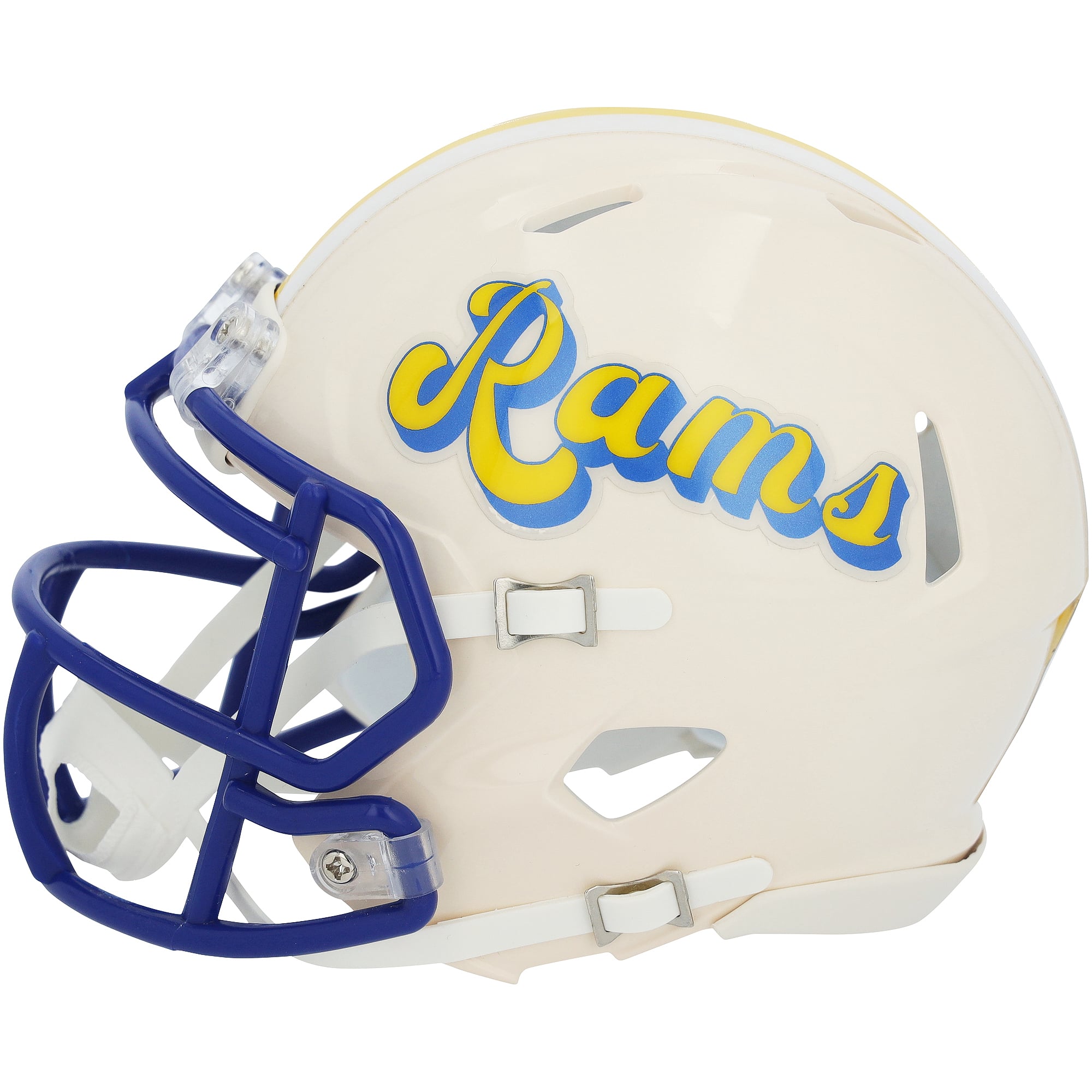 Puka Nacua Los Angeles Rams Autographed Riddell Retro Speed Mini Helmet