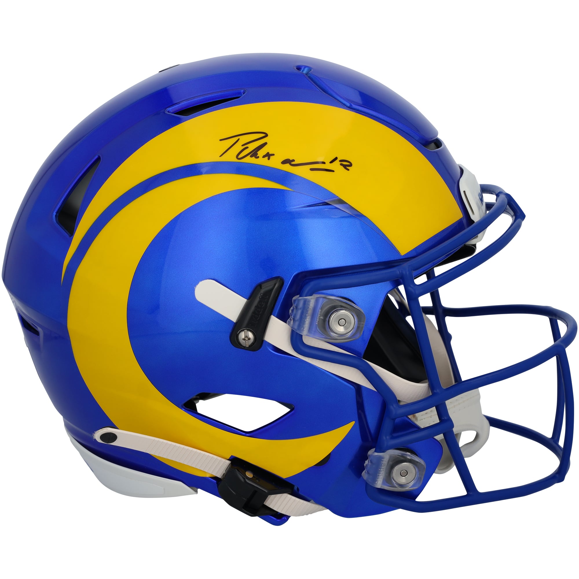 Puka Nacua Los Angeles Rams Autographed Riddell Speed Flex Authentic Helmet
