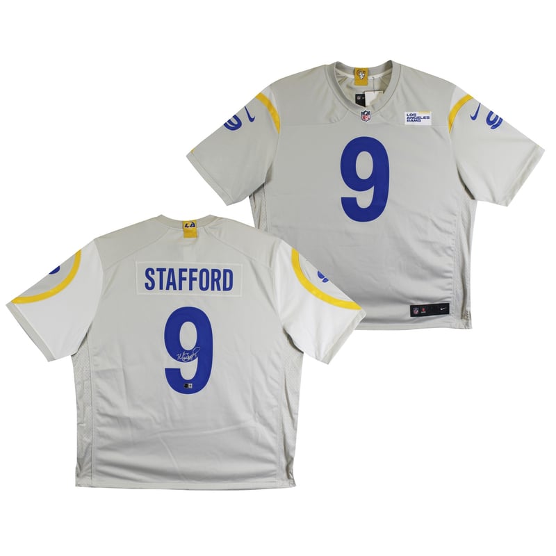 Matthew Stafford Autographed Jerseys, Signed Matthew Stafford ...