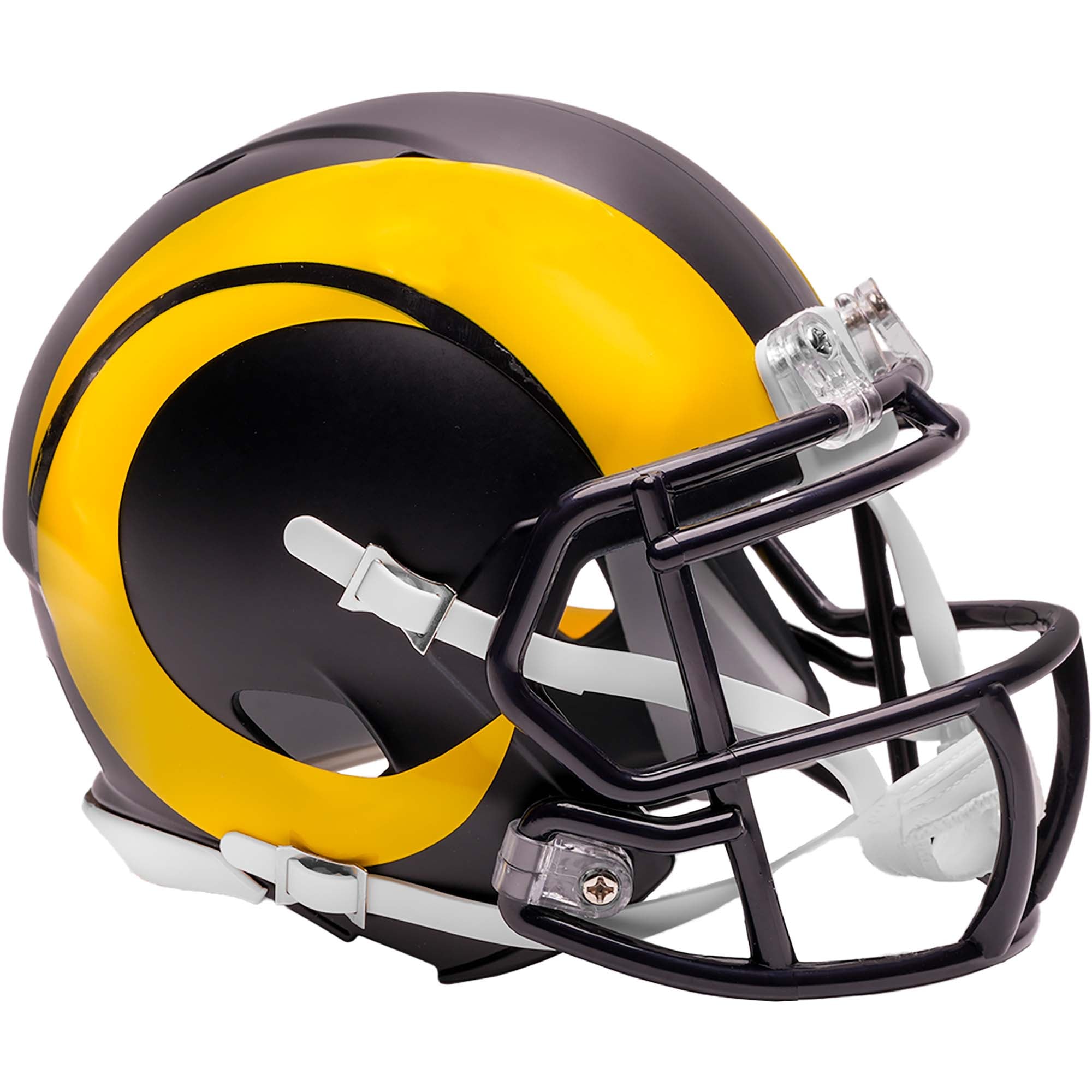 Riddell Los Angeles Rams Rivalries Collection On-Field Alternate Speed Mini Helmet