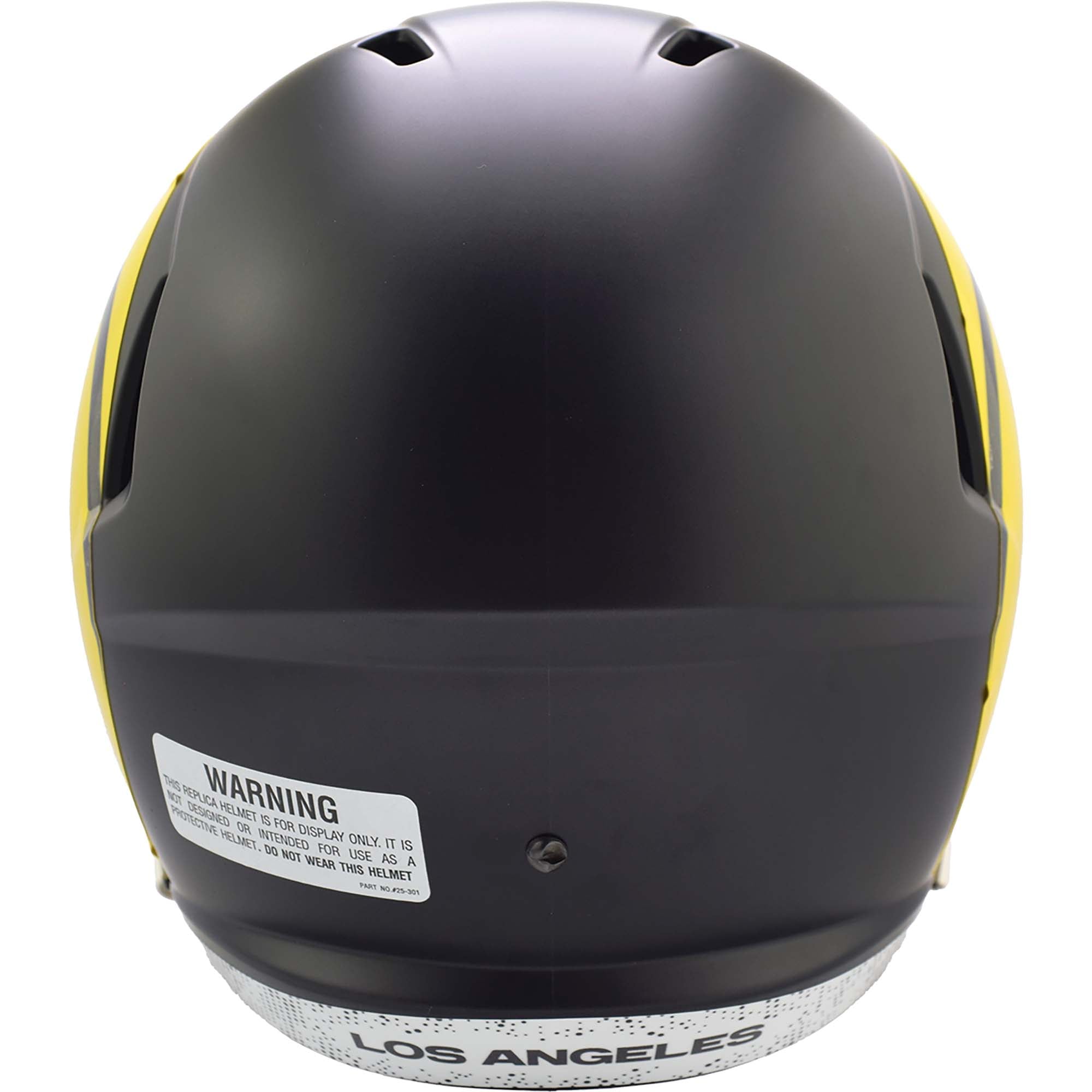 Casque réplique alternatif de vitesse sur le terrain de la collection Riddell Los Angeles Rams Rivalries