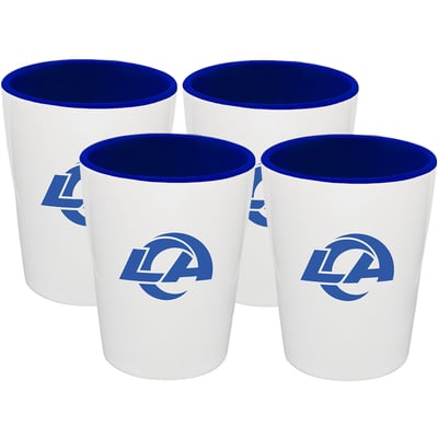 Los Angeles Rams The Memory Company Four-Pack Ceramic Shot Glass Set