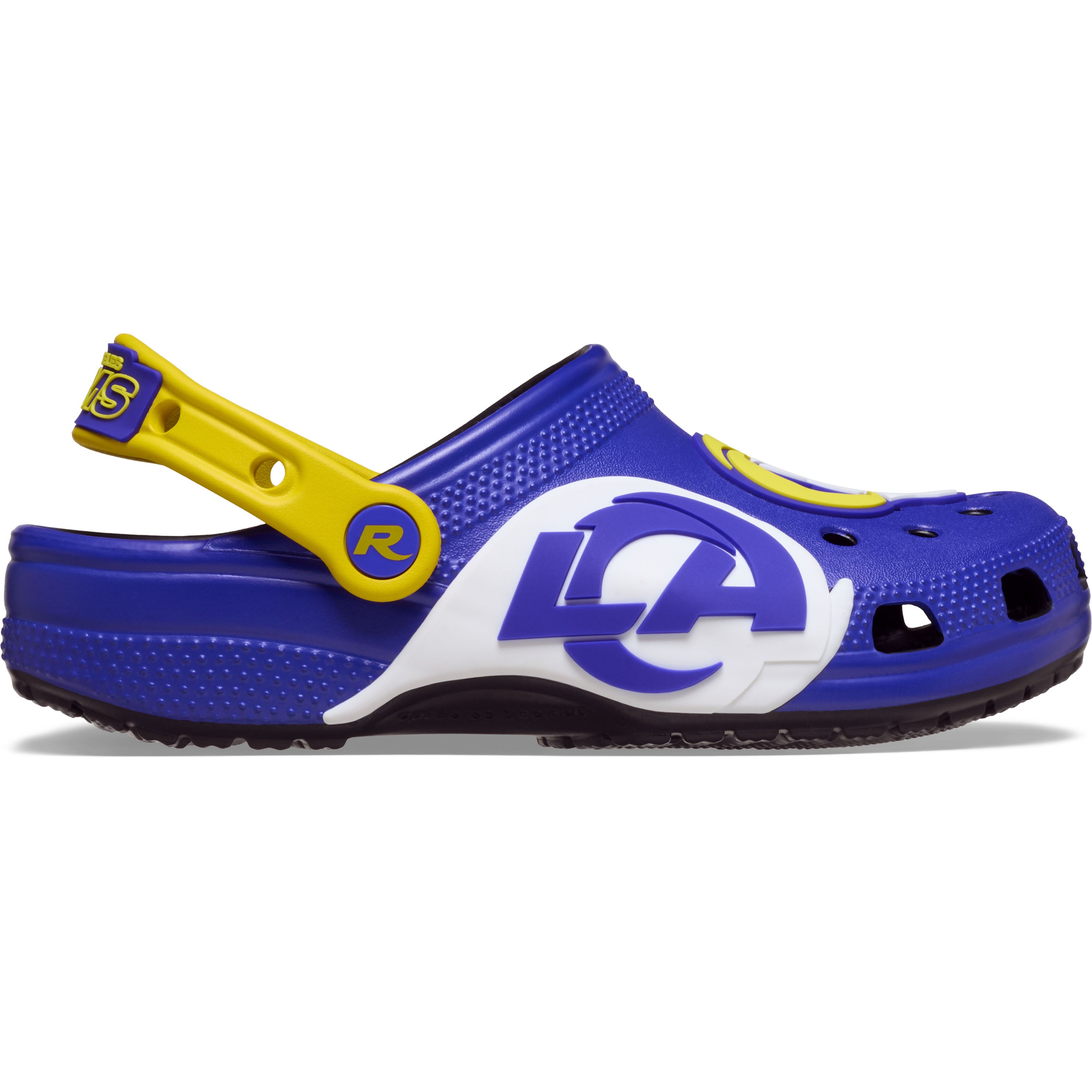 Sabots Crocs Royal Los Angeles Rams Classic unisexes