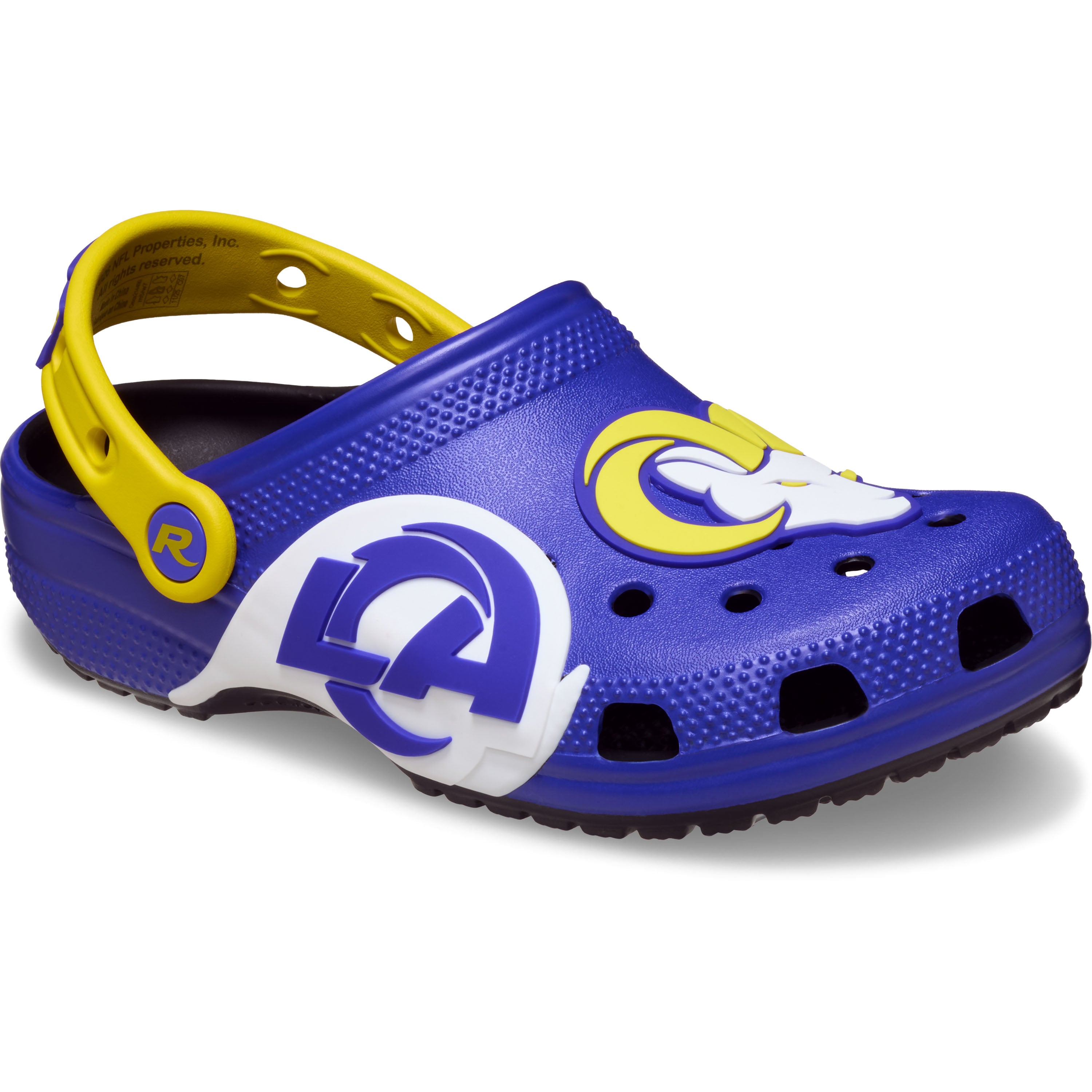 Sabots Crocs Royal Los Angeles Rams Classic unisexes