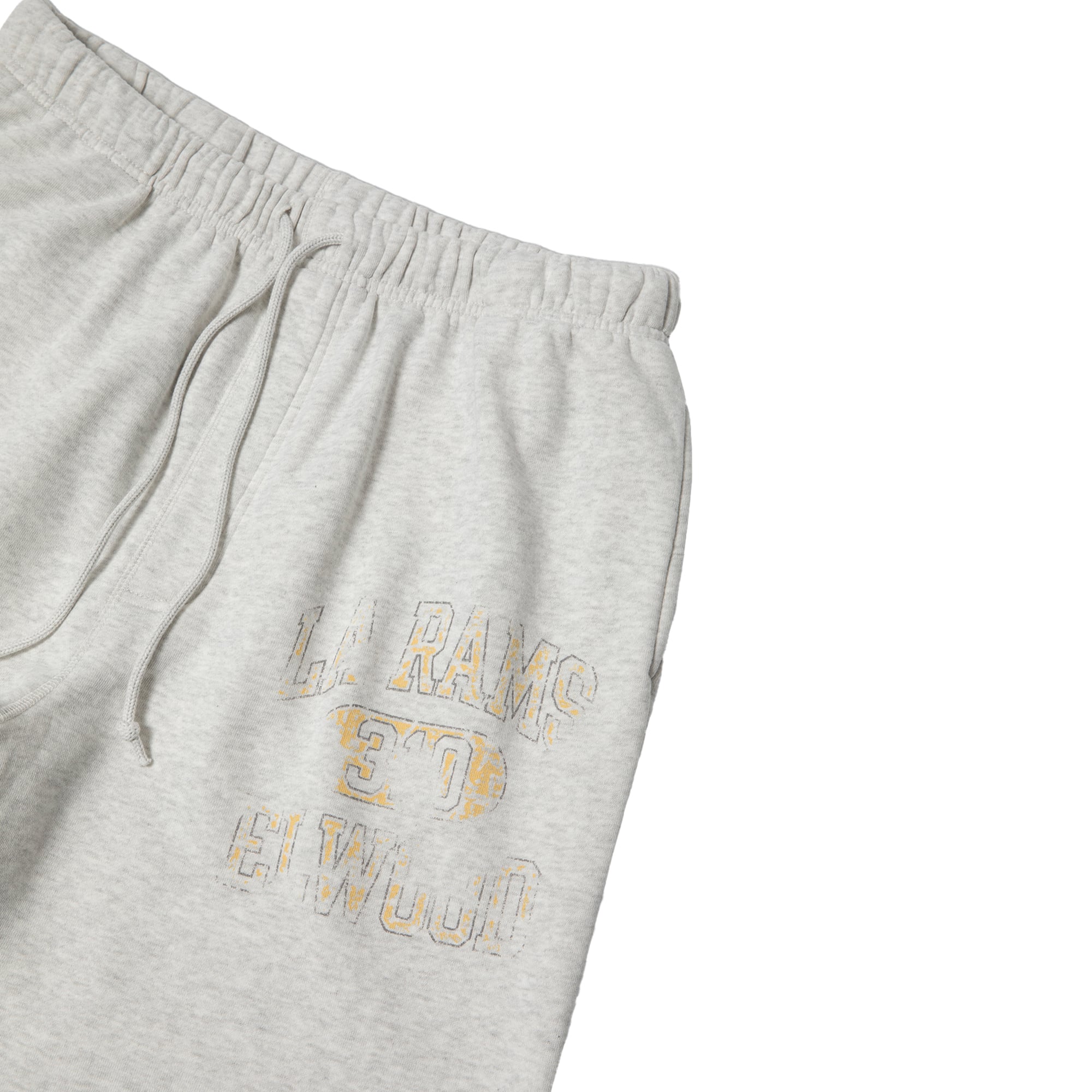 Unisex Elwood Clothing Heather Gray Los Angeles Rams Sweatpants